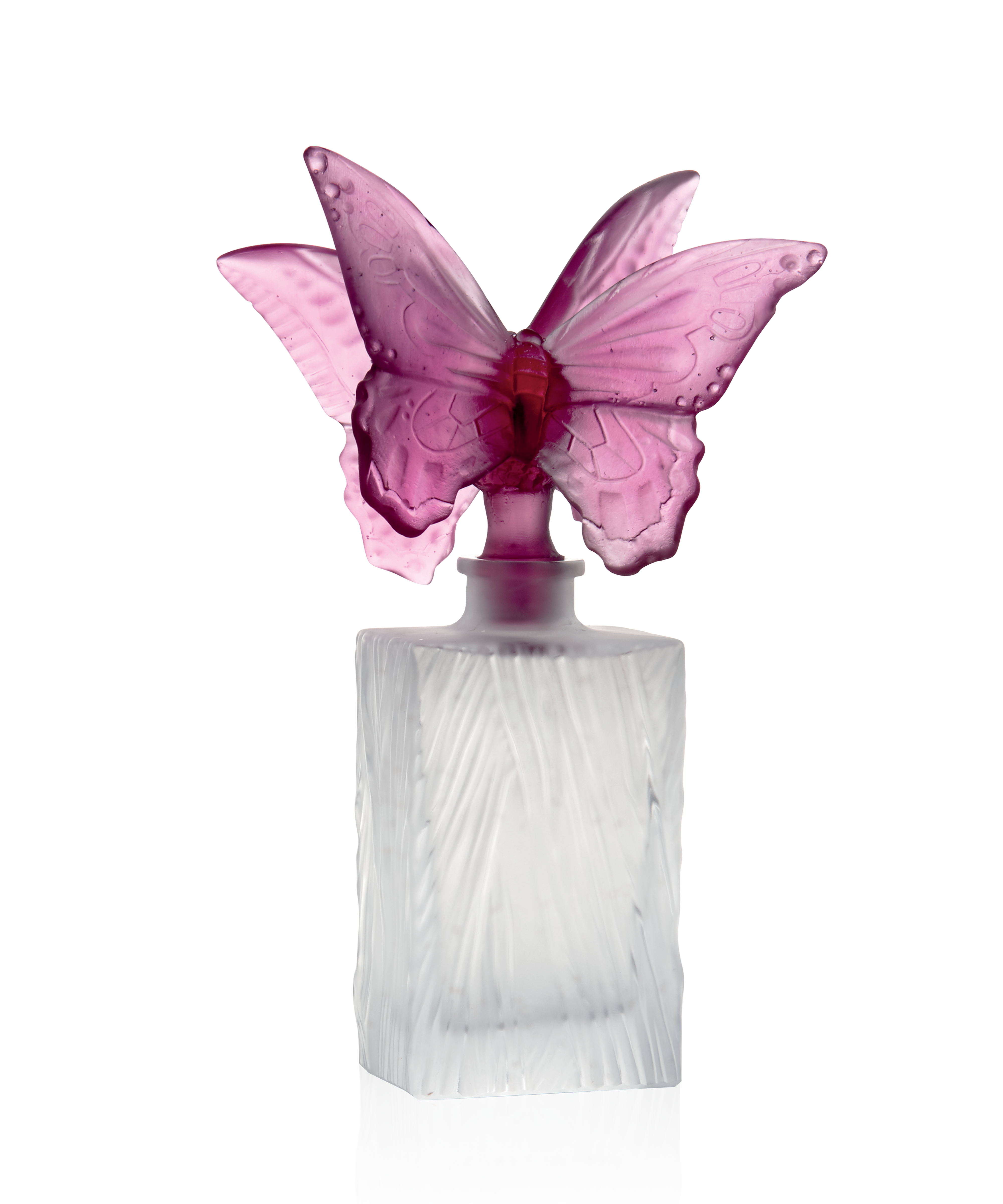 Flacon de parfum prestige couple de papillons