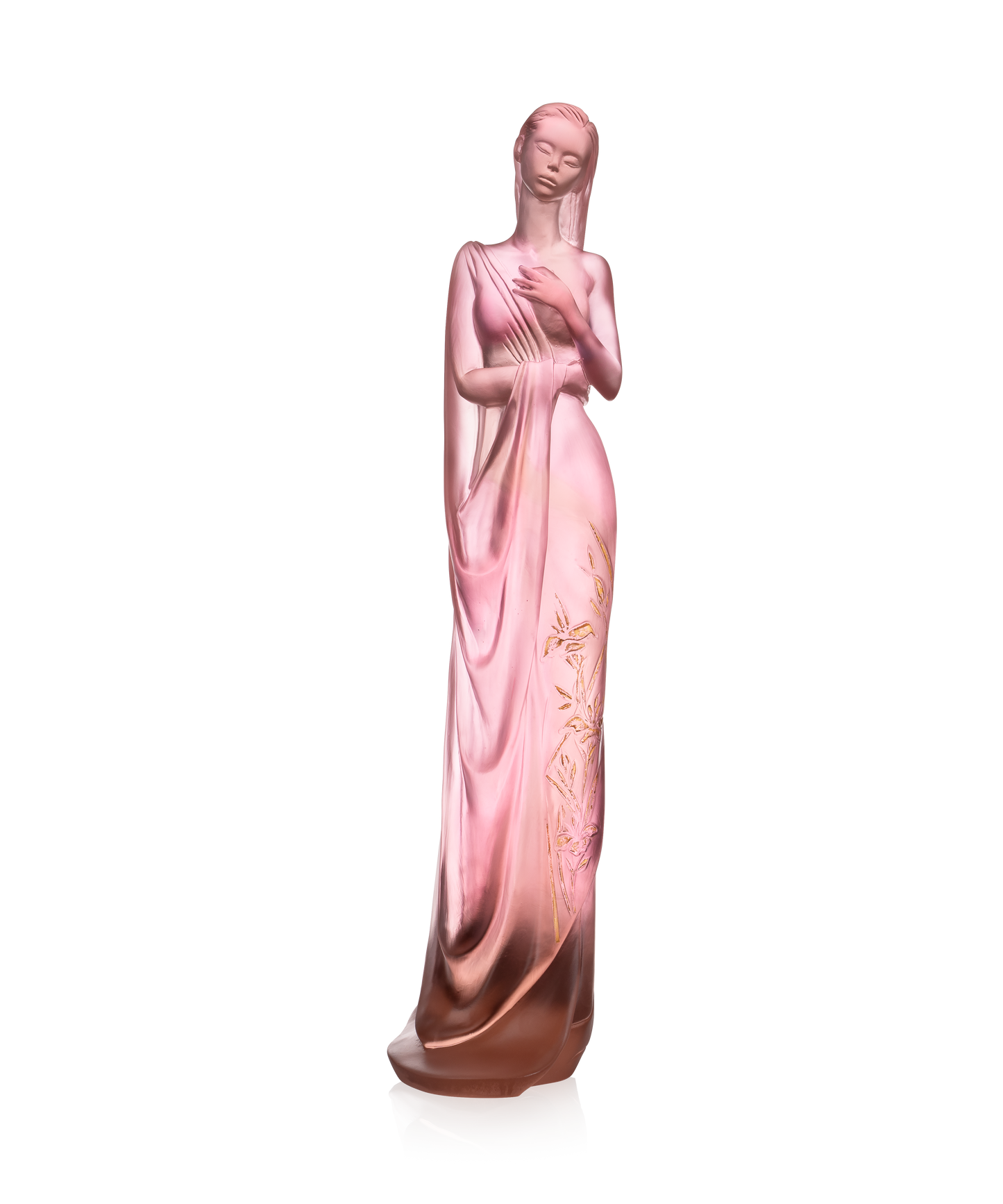 Pink and gold Lys d'eau by Marie-Paule Deville-Chabrolle 50ex
