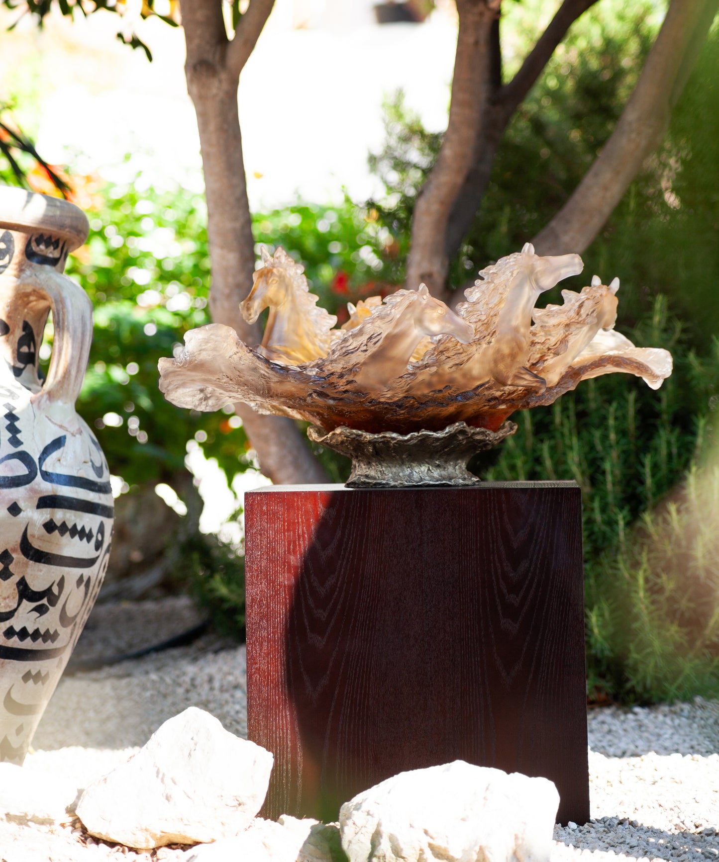 Cavalcade Centre de table Brun glacé 125ex