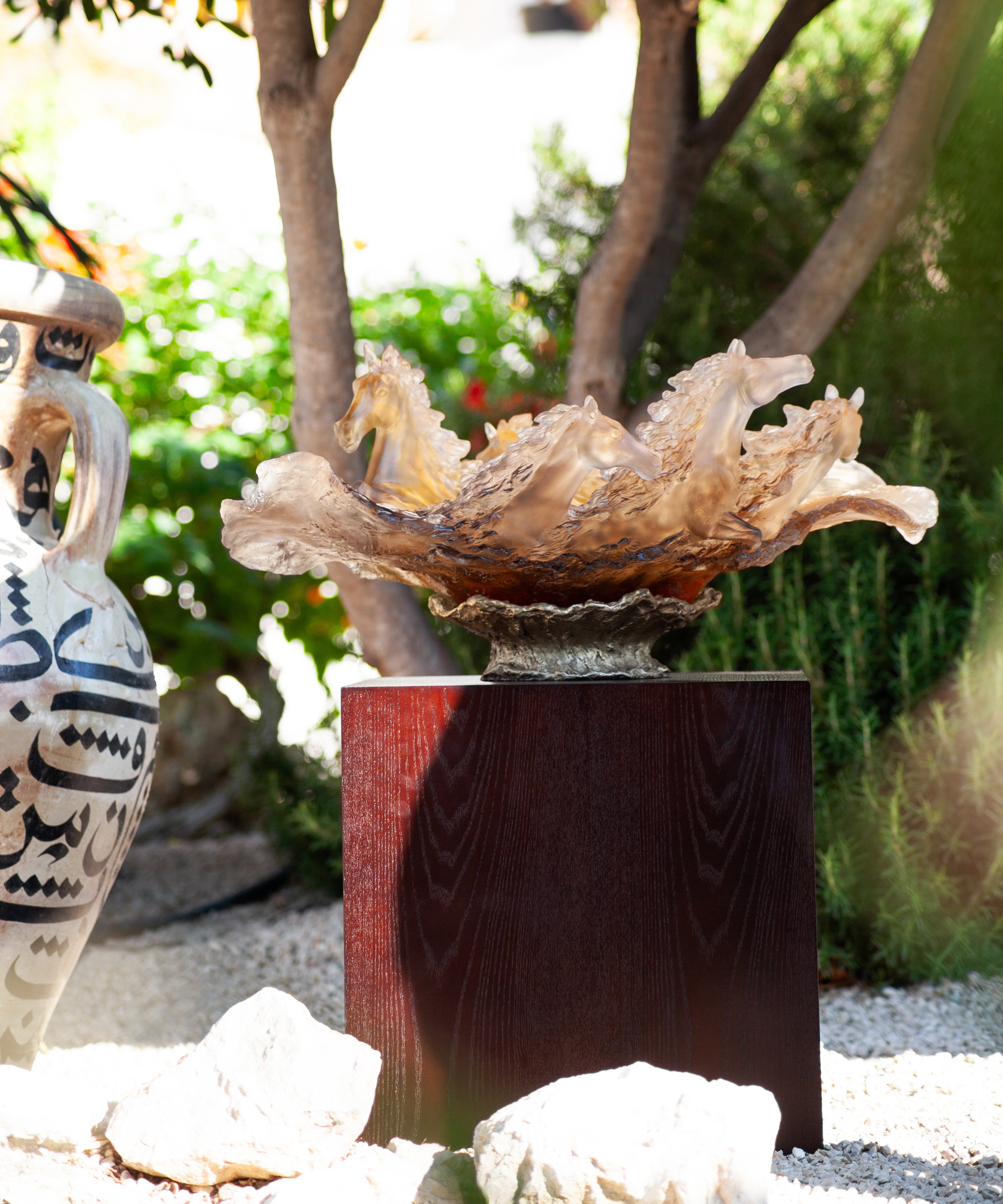 Cavalcade Centre de table Brun glacé 125ex