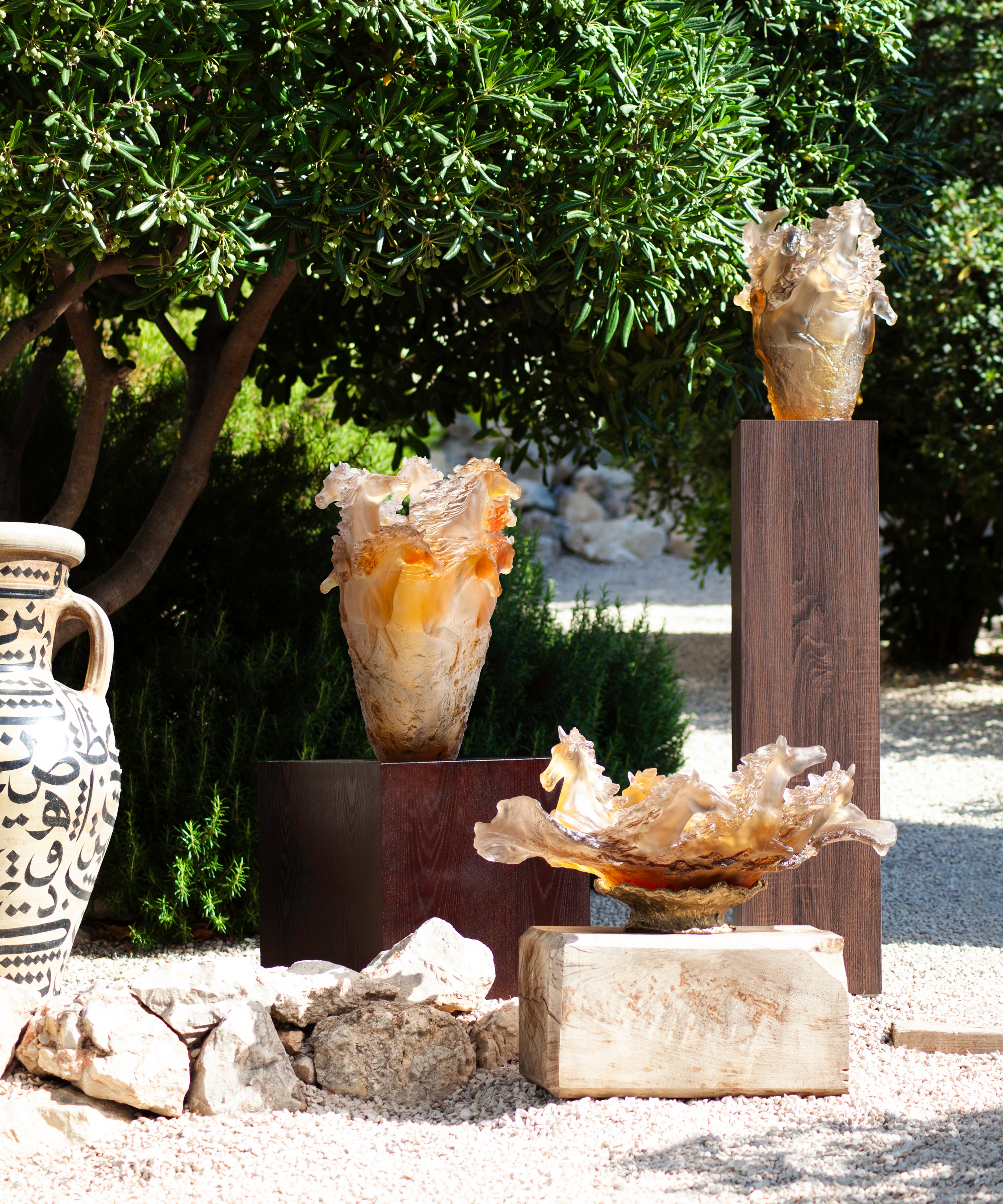 Cavalcade Centre de table Brun glacé 125ex