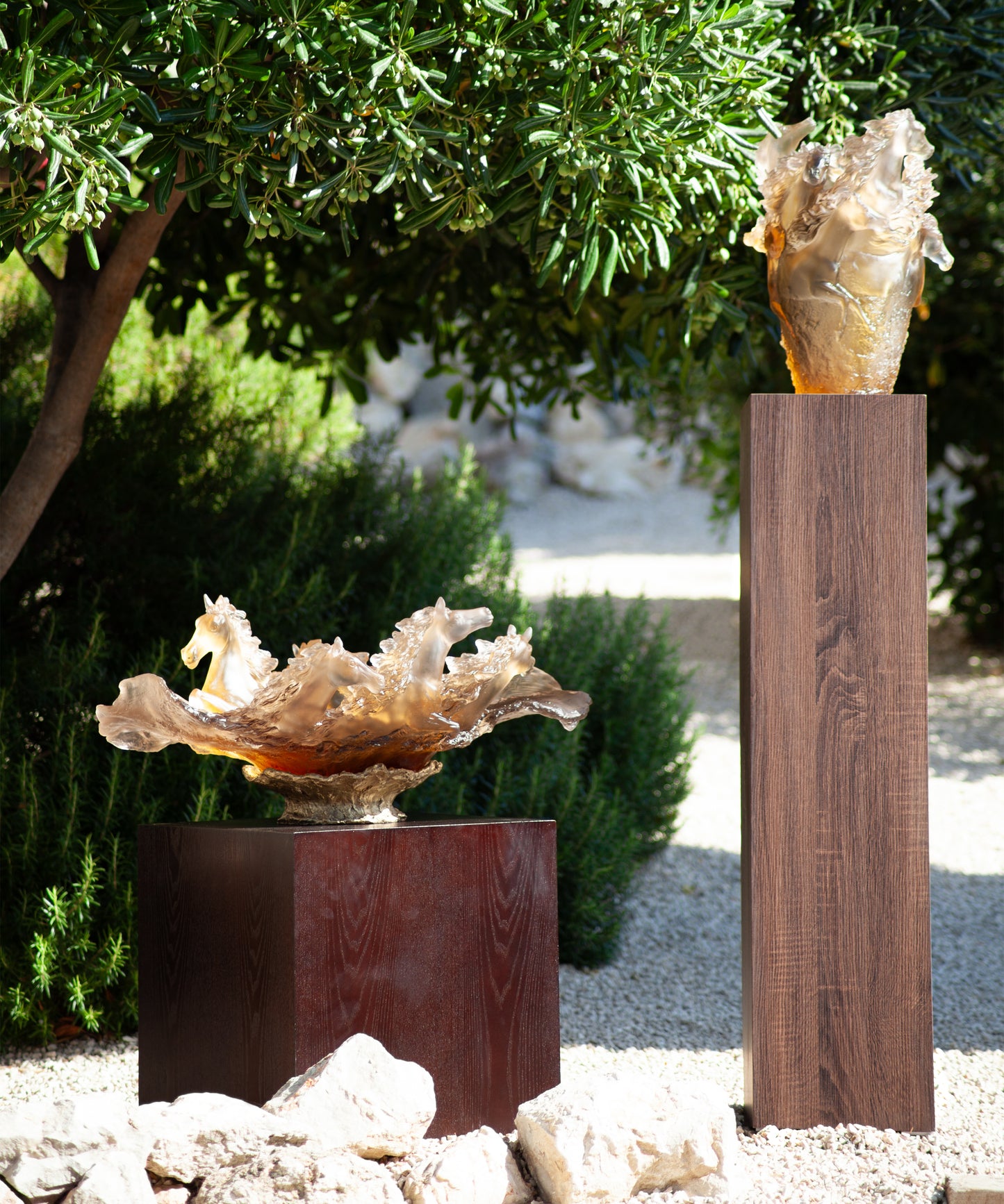 Cavalcade Centre de table Brun glacé 125ex