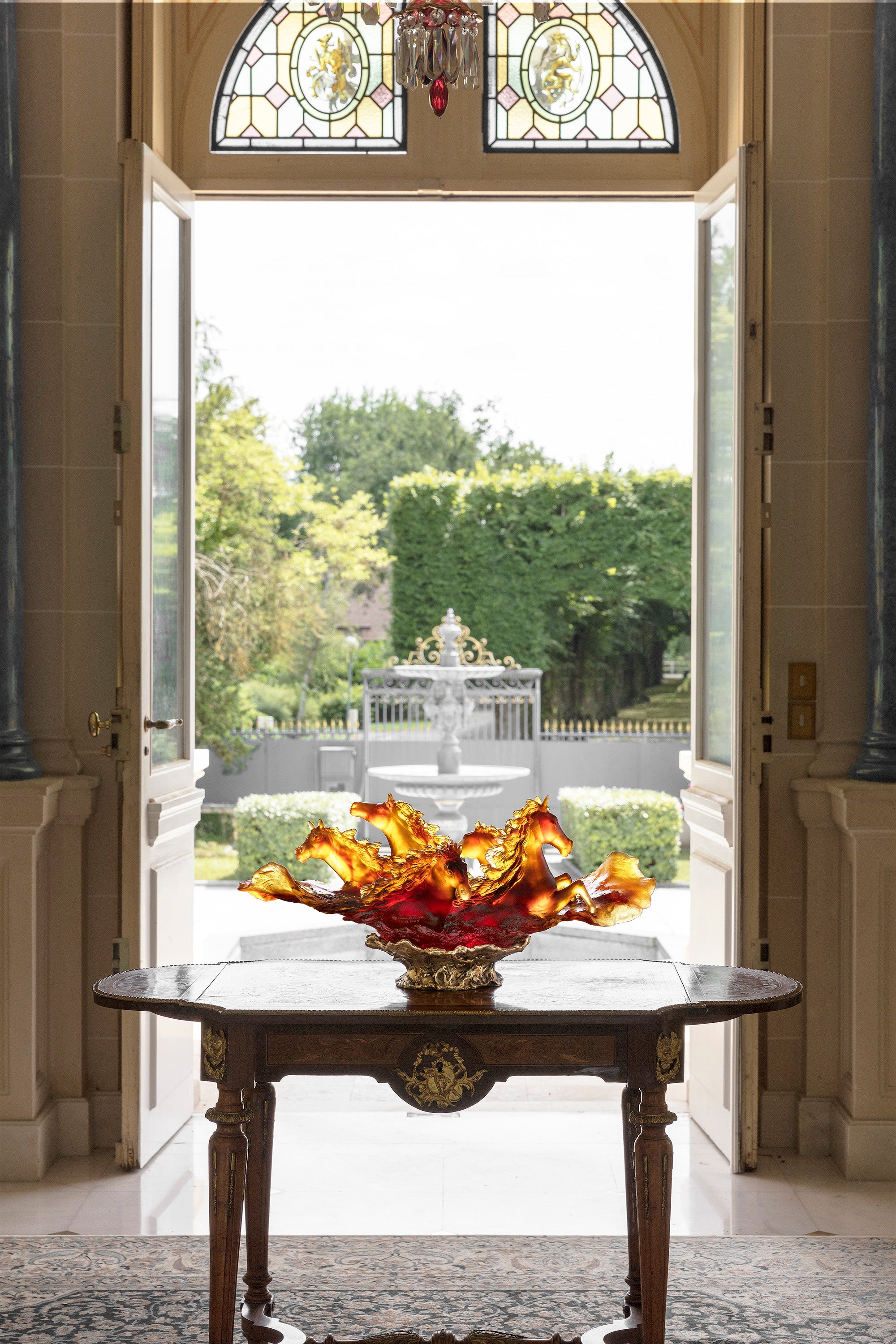 Cavalcade Prestige vase Blue-grey 50ex – Daum