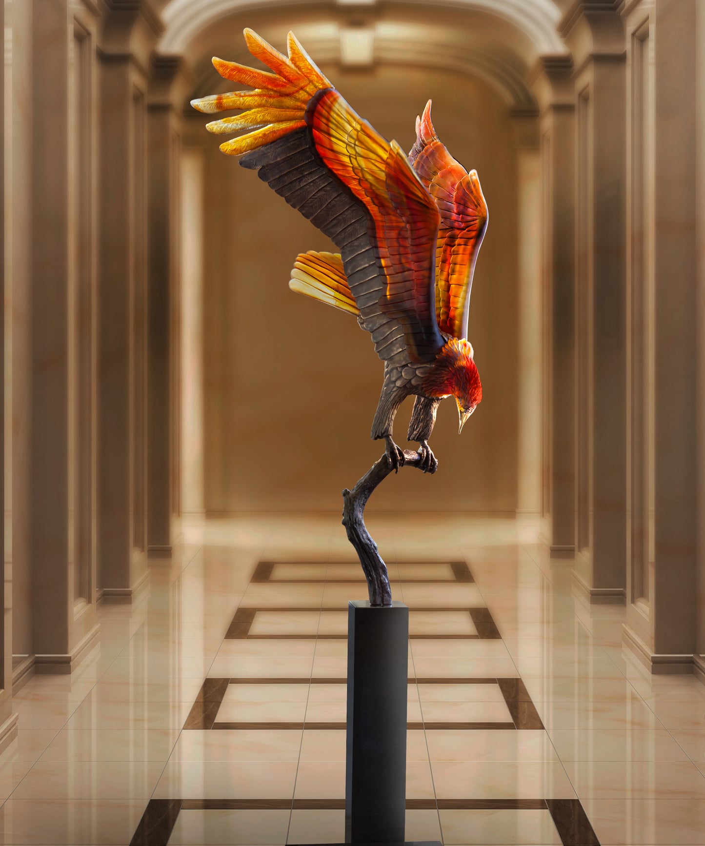 Aigle royal prestige de Madeleine Van der Knoop 8ex