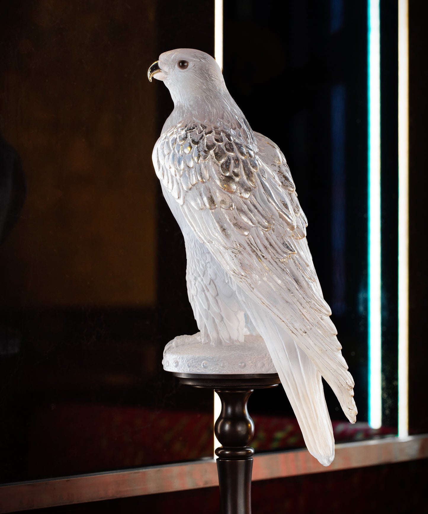 Faucon Gerfaut Blanc de Madeleine Van der Knoop 50ex