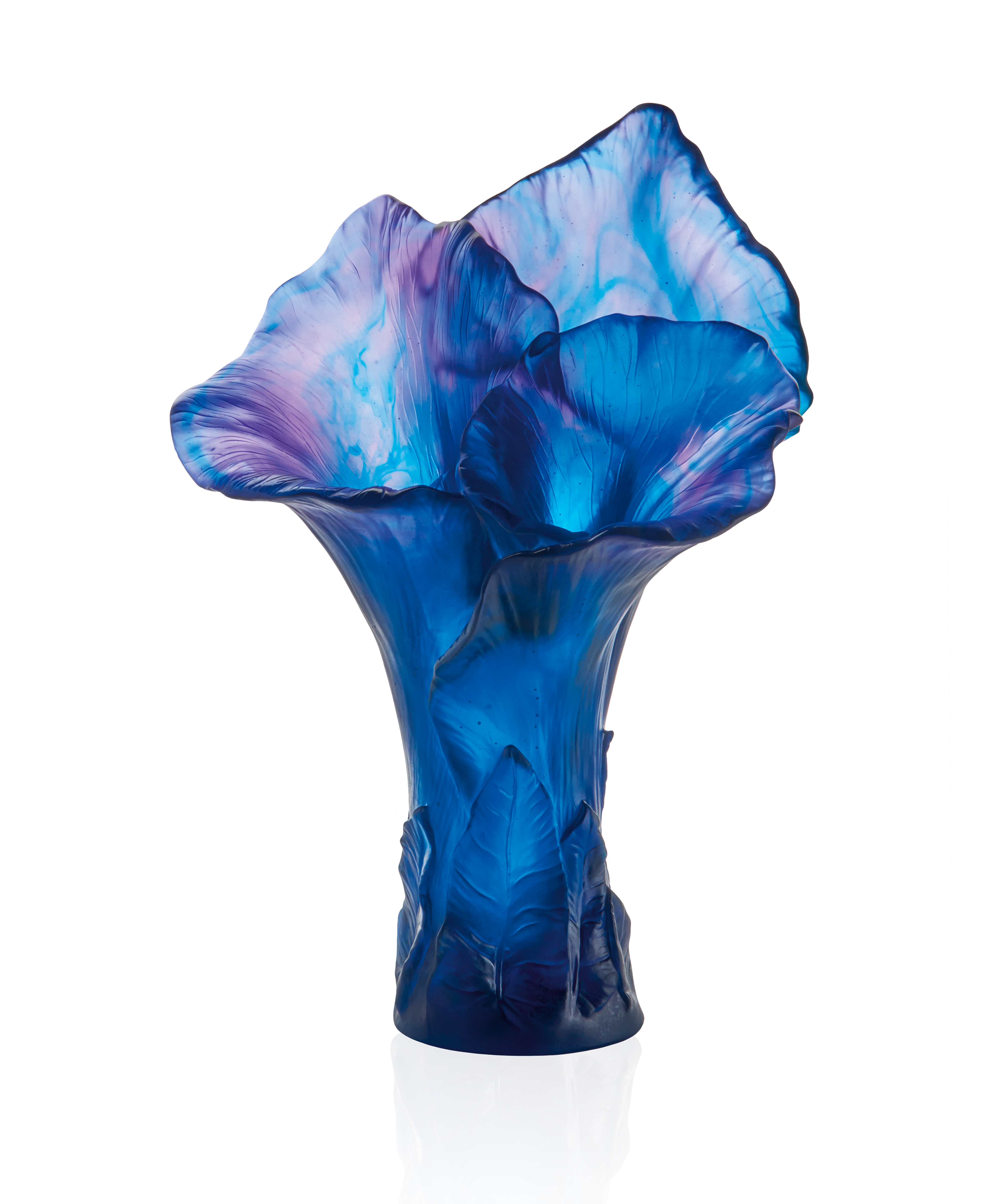 Arum Vase magnum Bleu nuit