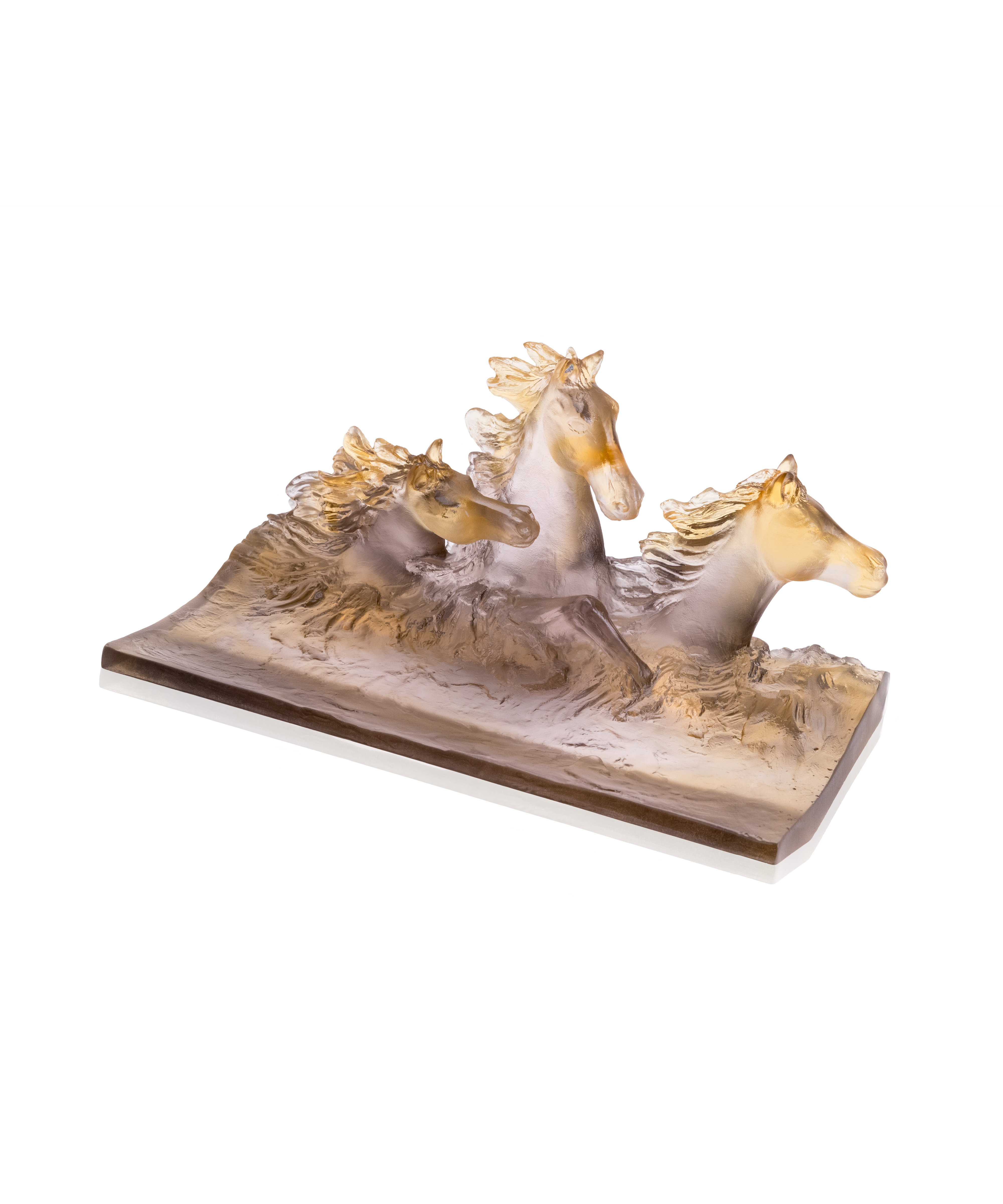 Cavalcade Plumier Brun glacé