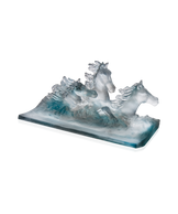 Cavalcade Plumier Bleu-gris