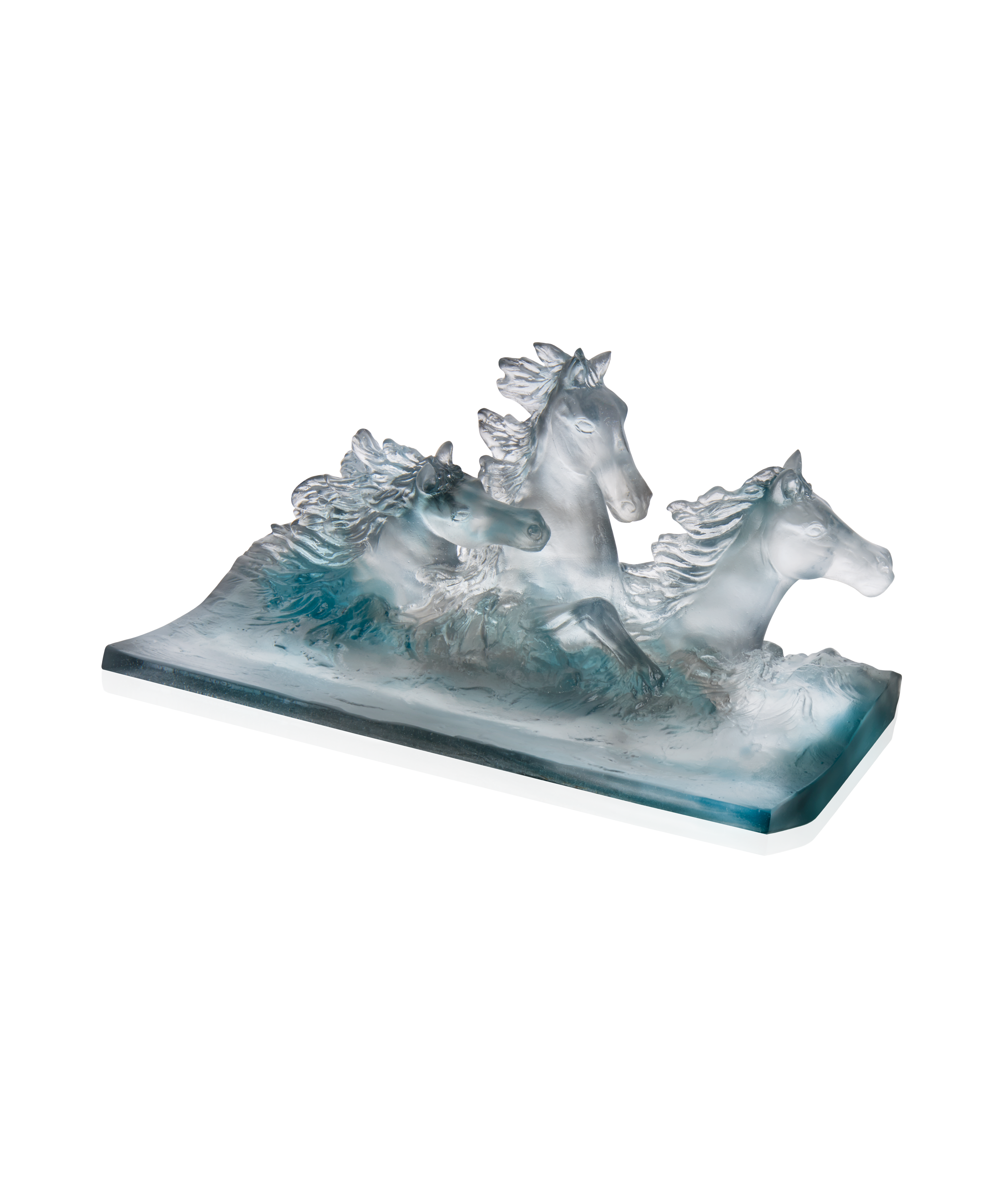 Cavalcade Plumier Bleu-gris