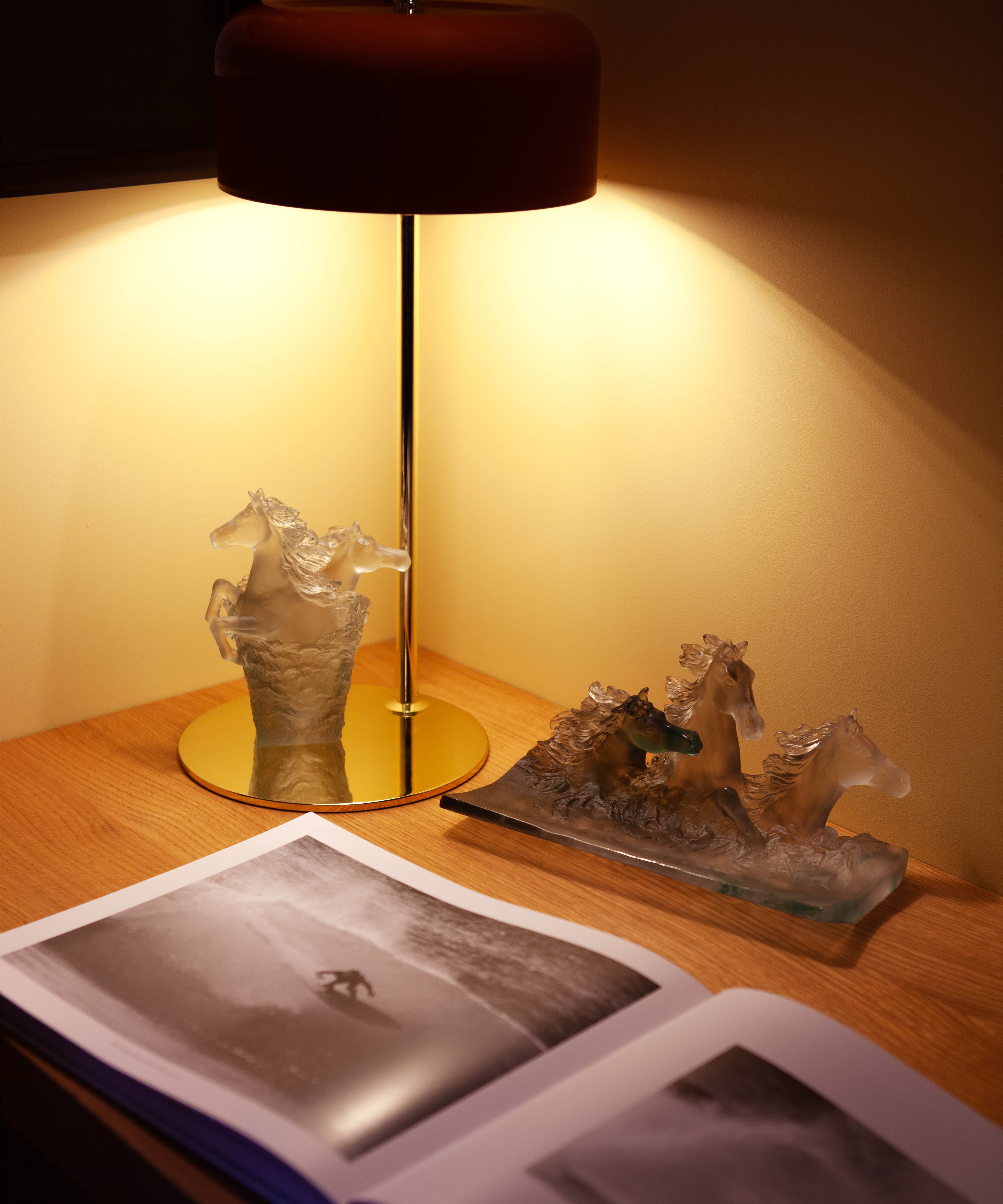 Cavalcade Plumier Bleu-gris