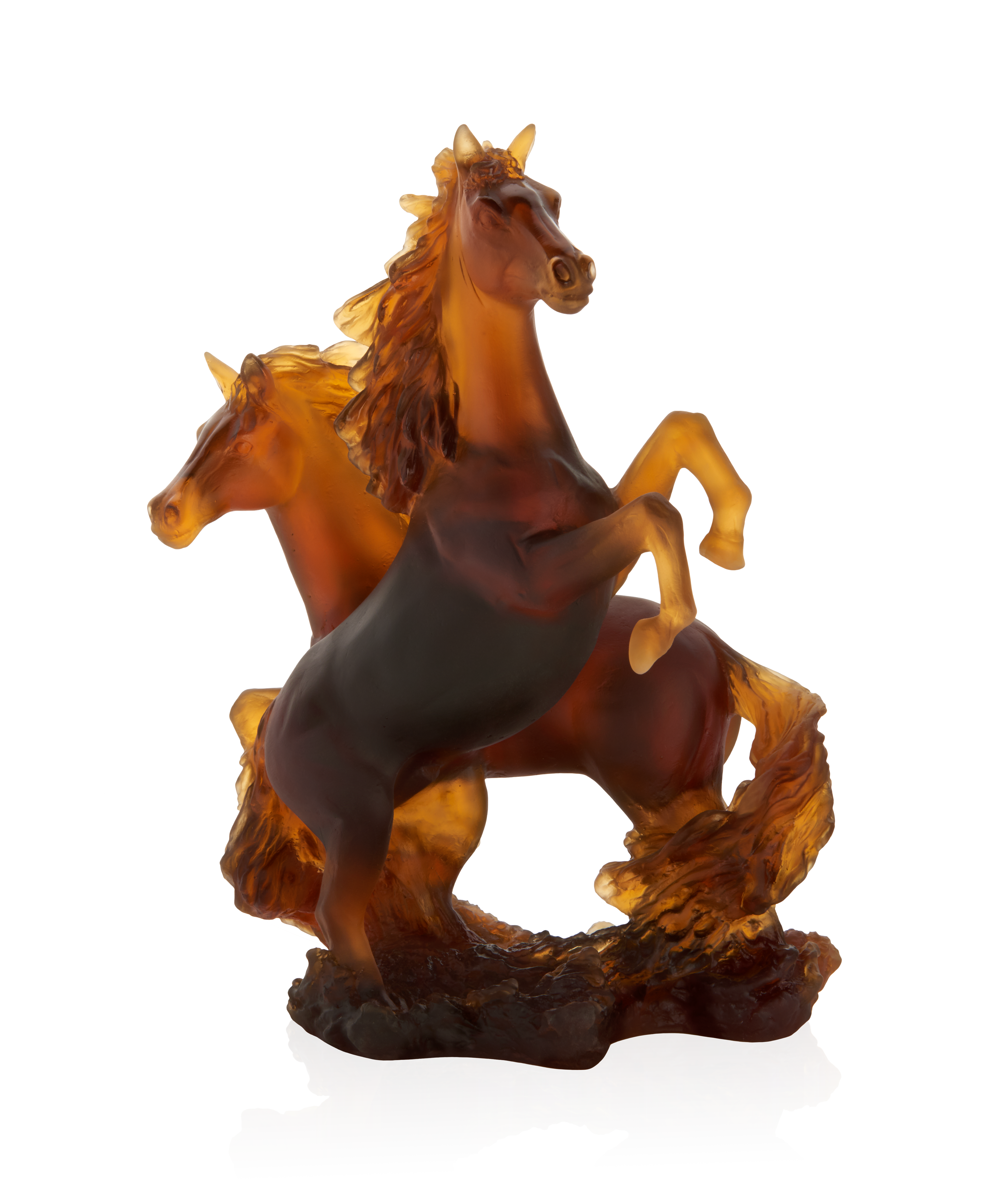 Cavalcade Sculpture deux chevaux 500ex