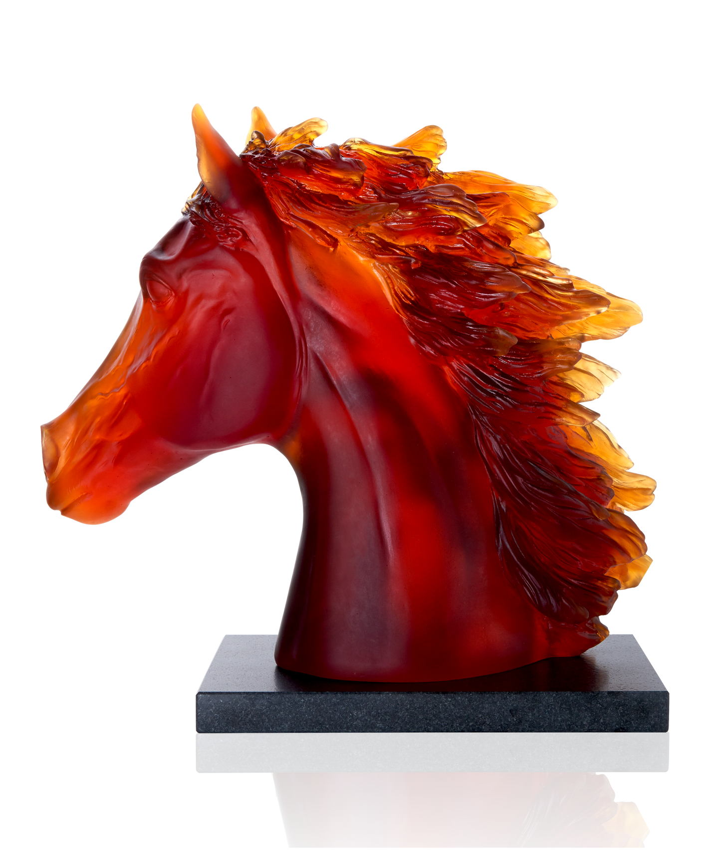 Sculpture tête de cheval 500ex