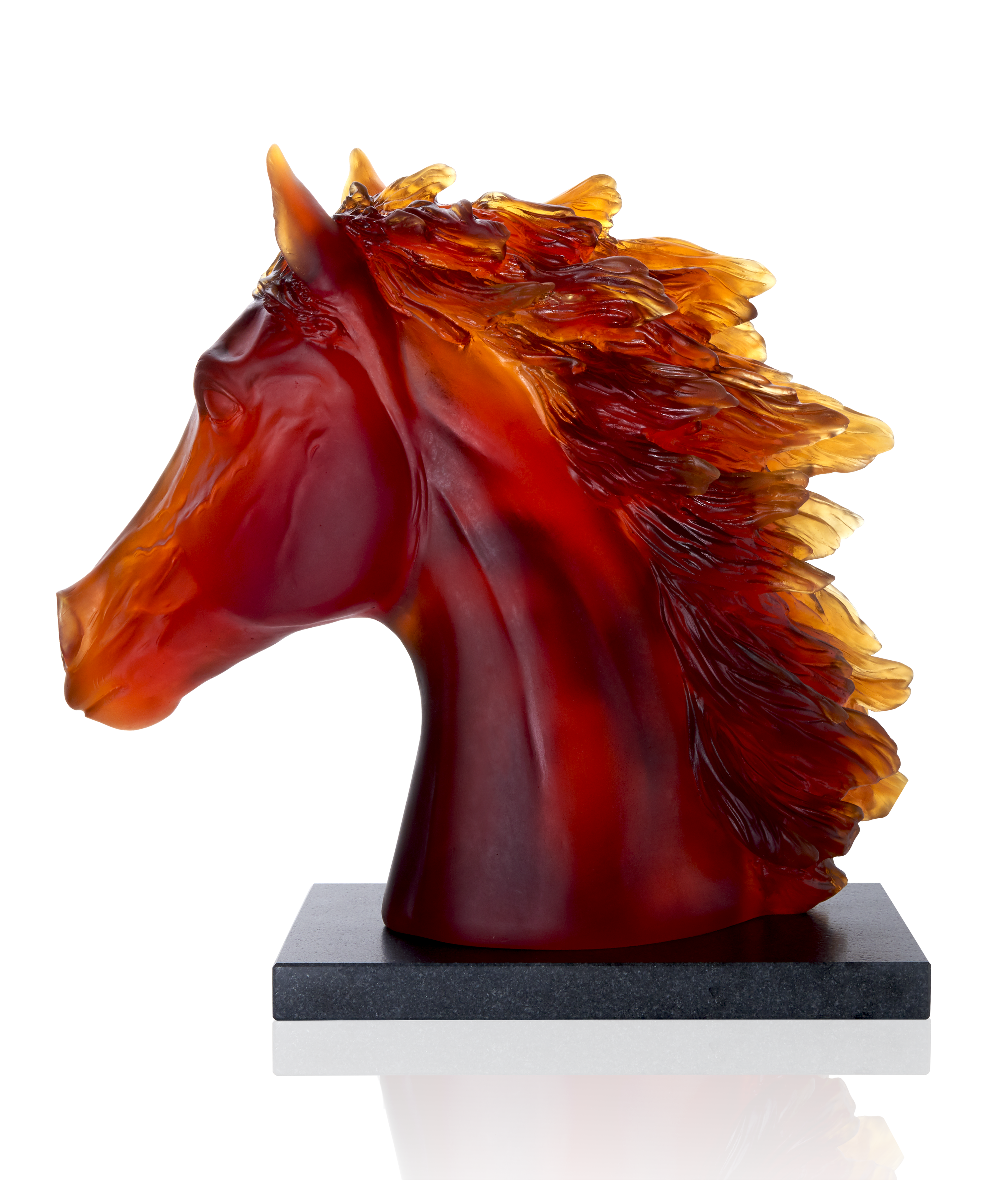 Sculpture tête de cheval 500ex