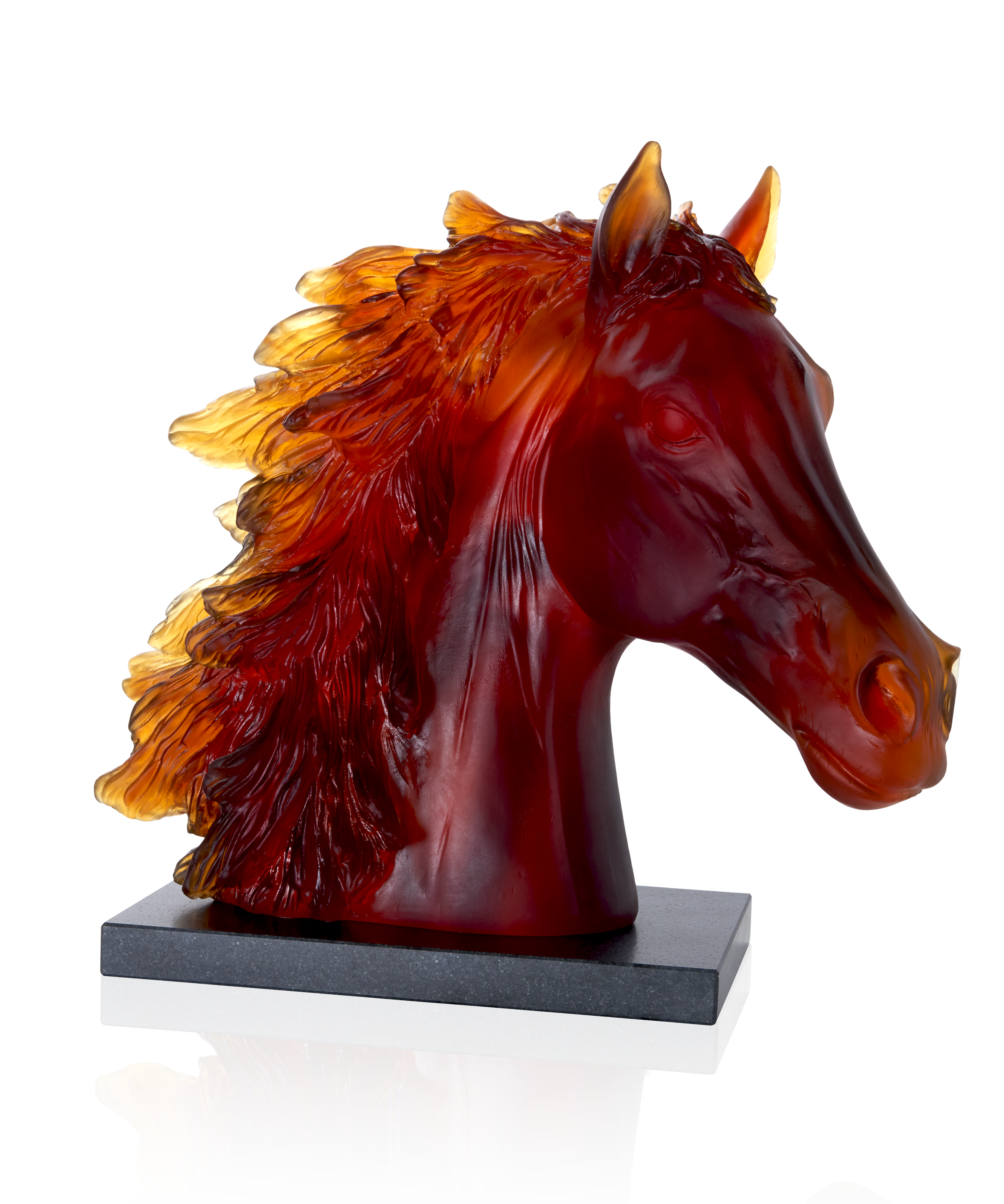 Sculpture tête de cheval 500ex