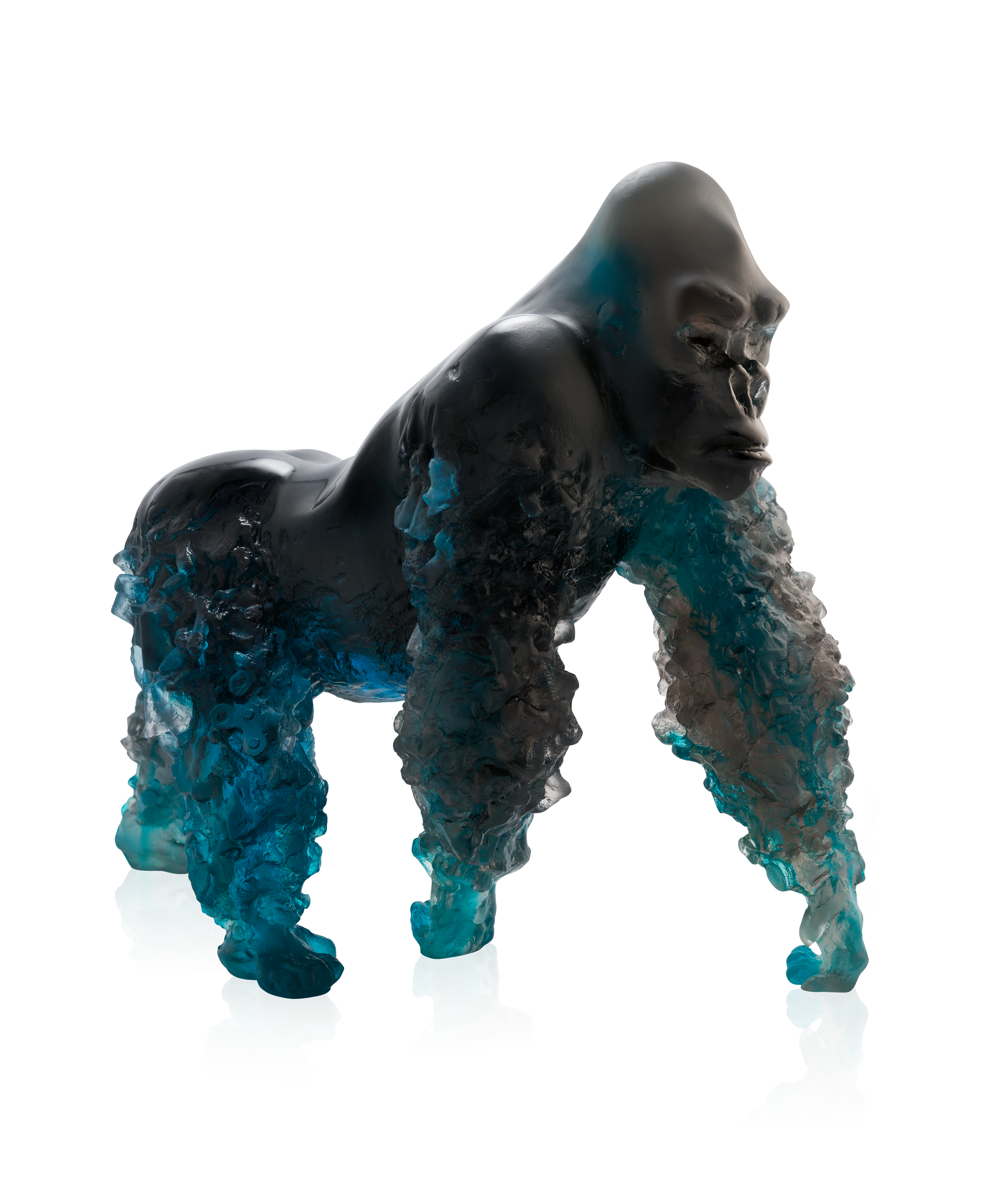 Gorille à dos argenté Bleu-gris de Jean-No 125ex