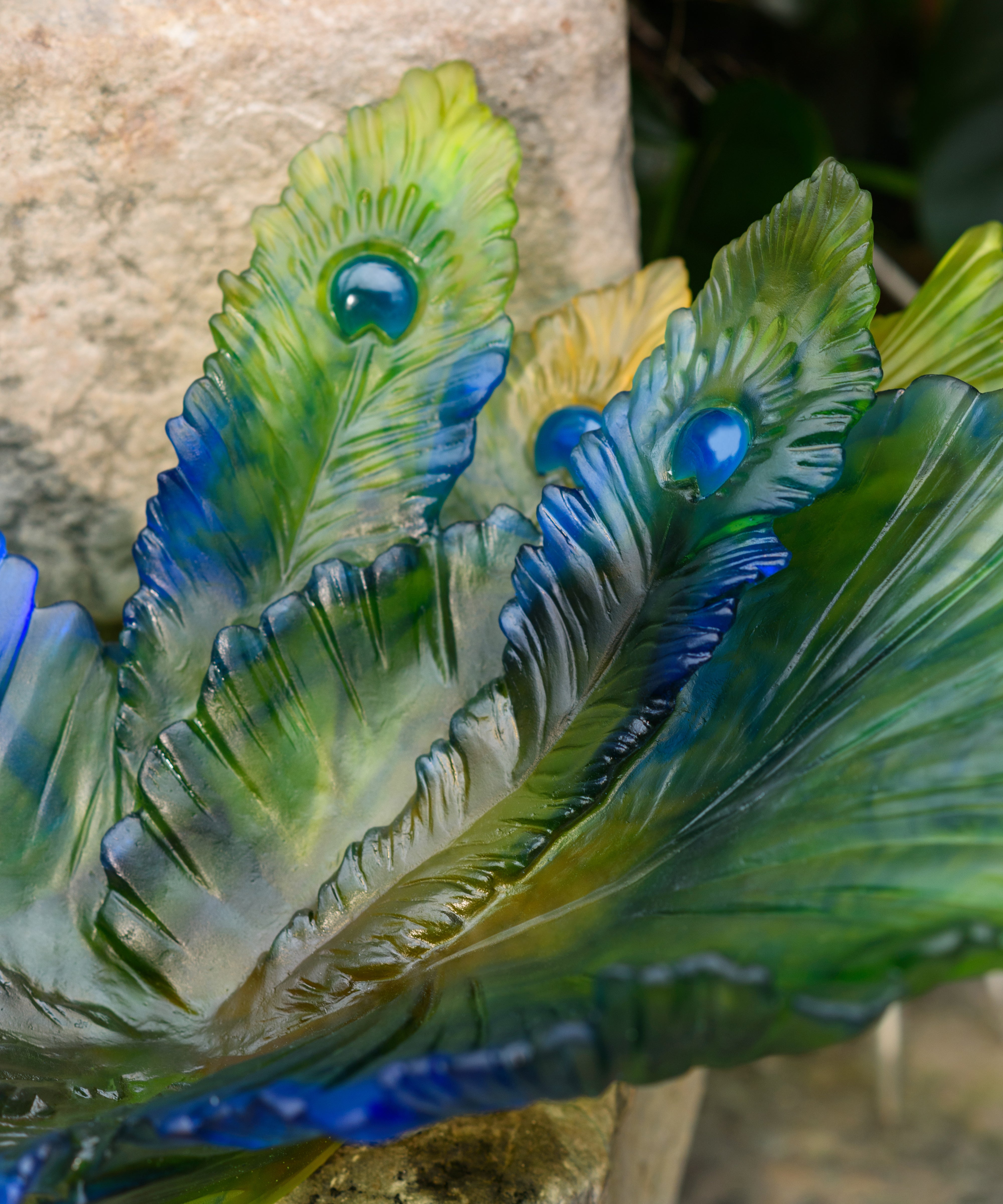 Fleur de Paon Exotique Centre de table 99ex