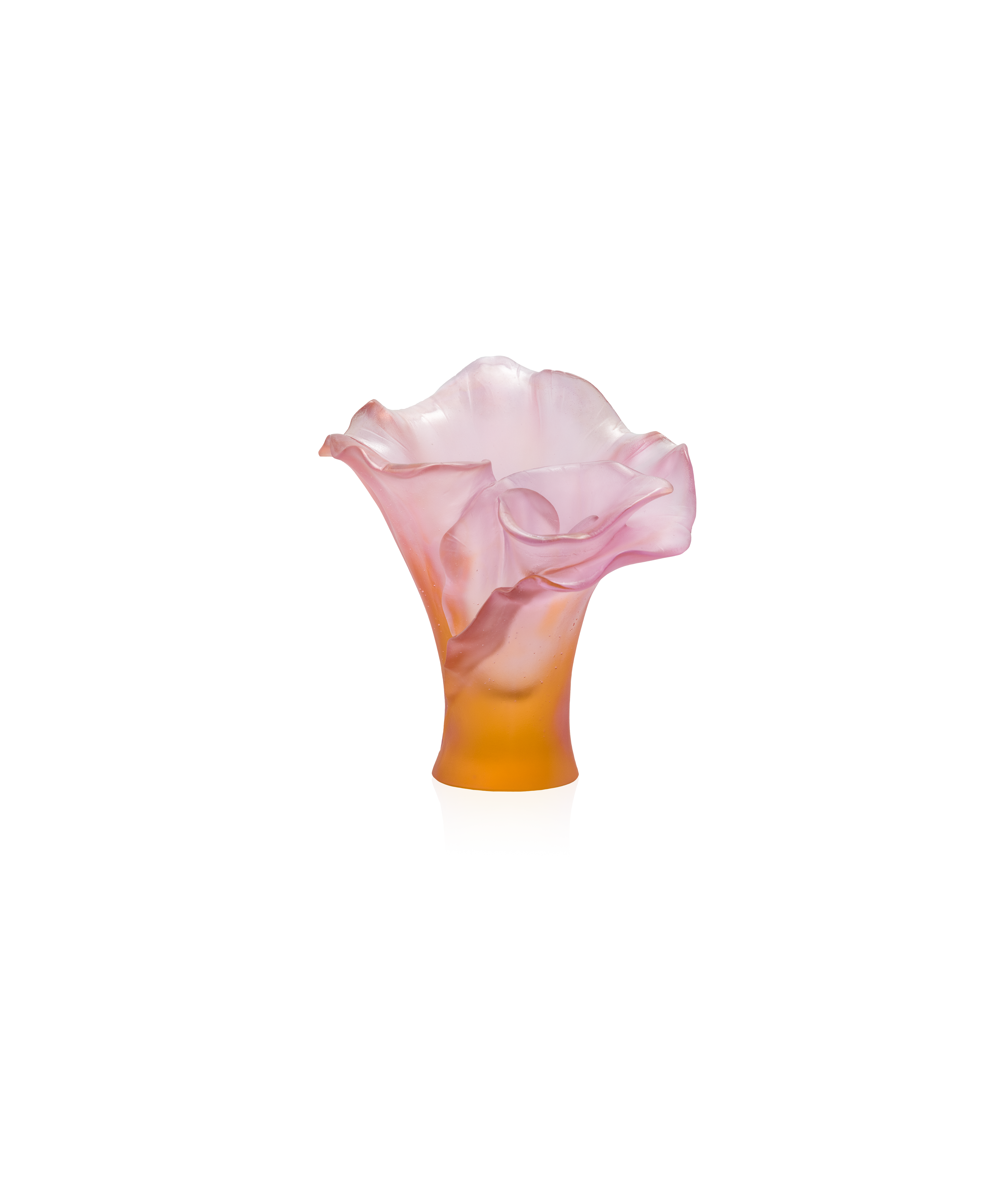 Arum Vase petit modèle Ambre-rose