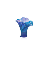 Arum Vase petit modèle Bleu nuit