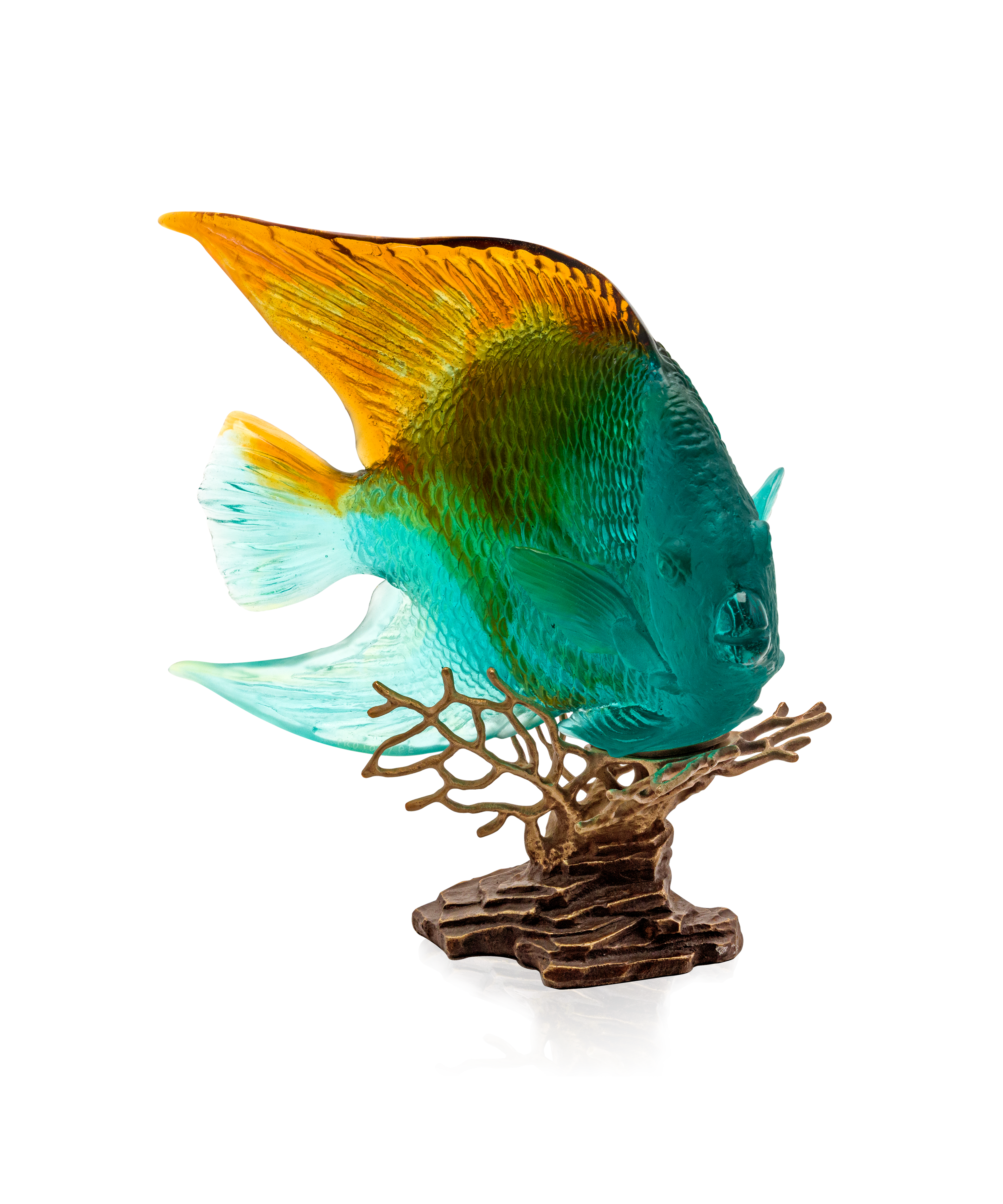 Mer de Corail Ange royal Ambre et vert 125ex