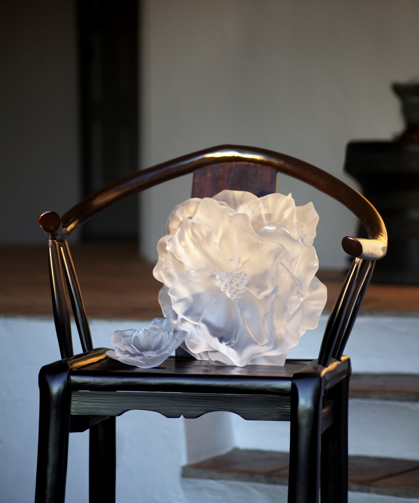 Camelia Large vase White