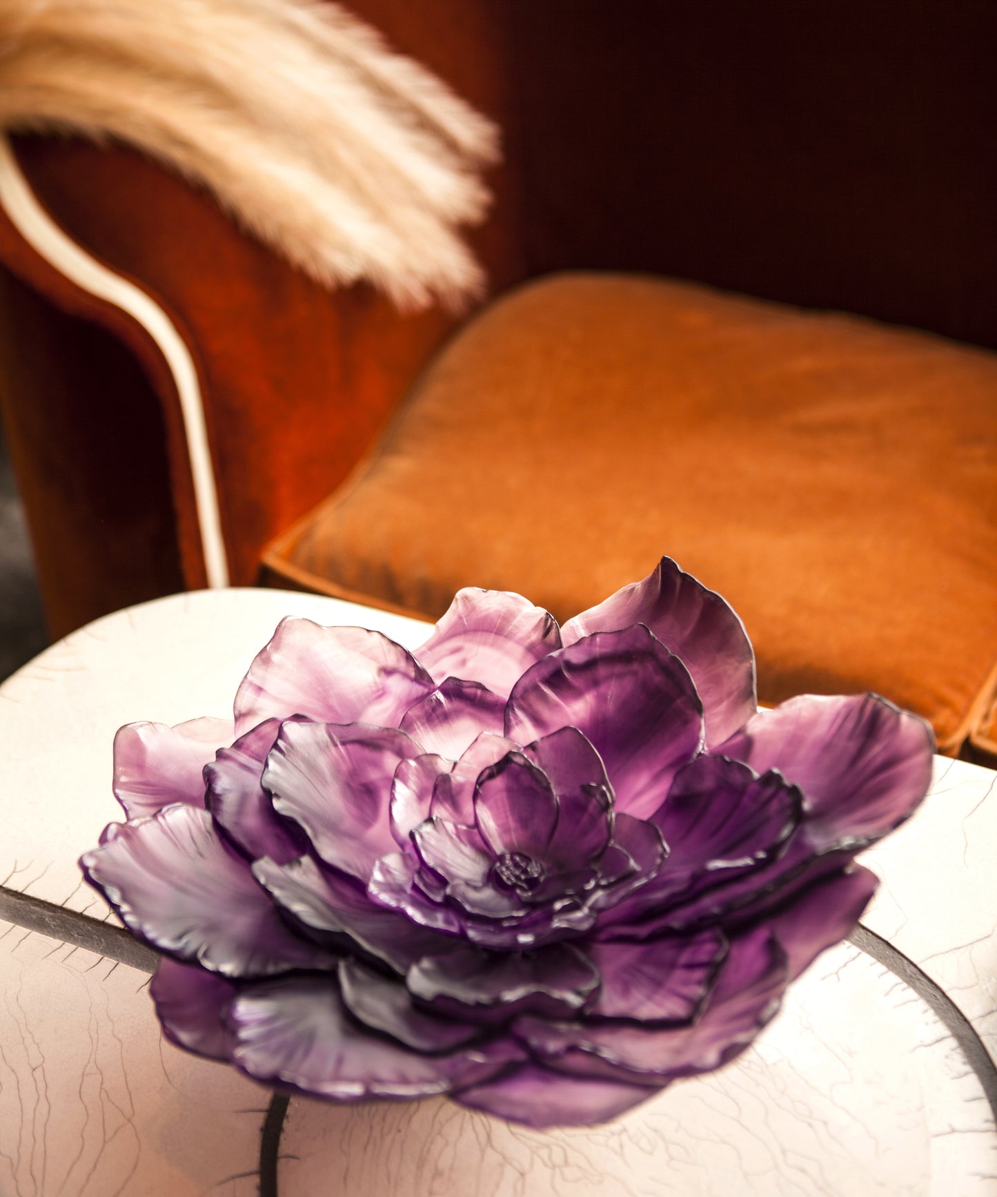 Camelia Large bowl Purple