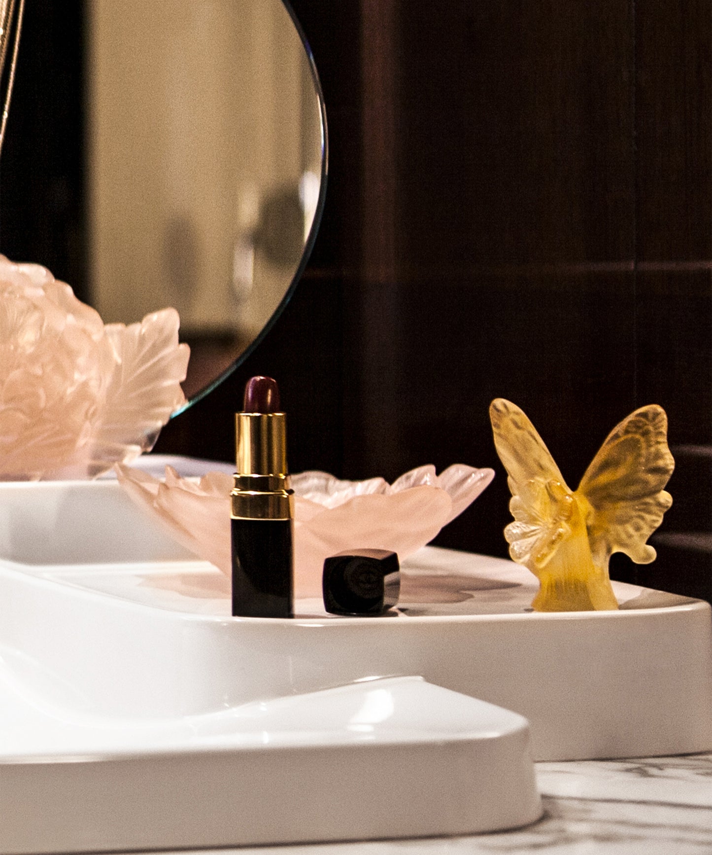 Butterfly Amber and yellow