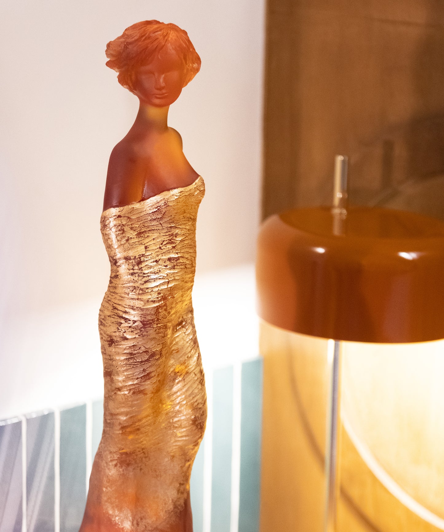 Galatéa Amber, gold finish by Jean-Philippe Richard 75ex