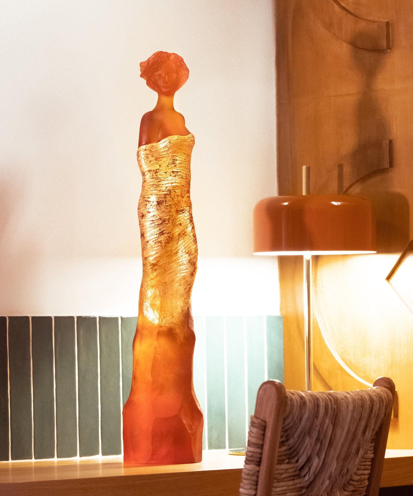 Galatéa Amber, gold finish by Jean-Philippe Richard 75ex