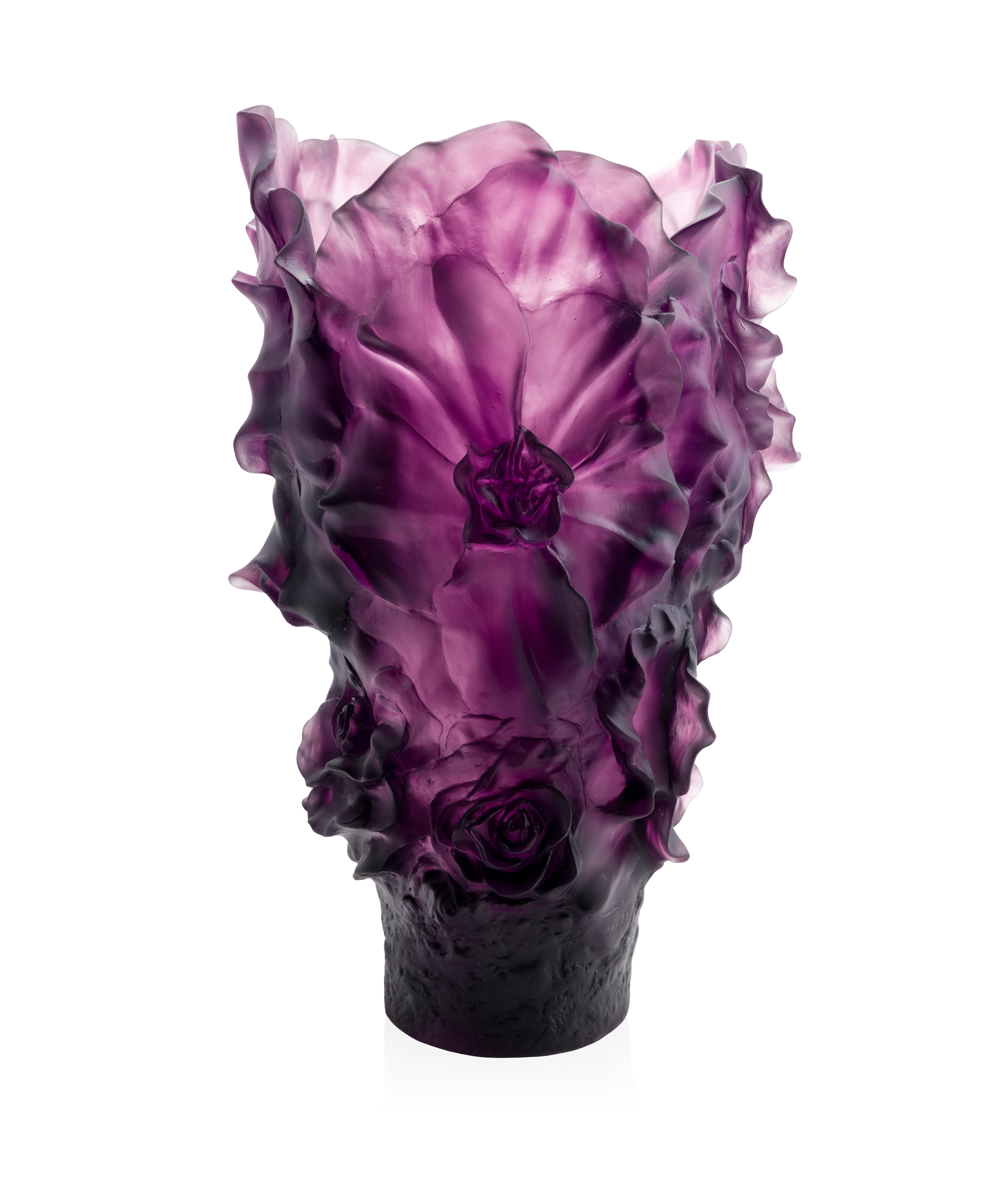 Camelia Vase magnum Violet 99ex