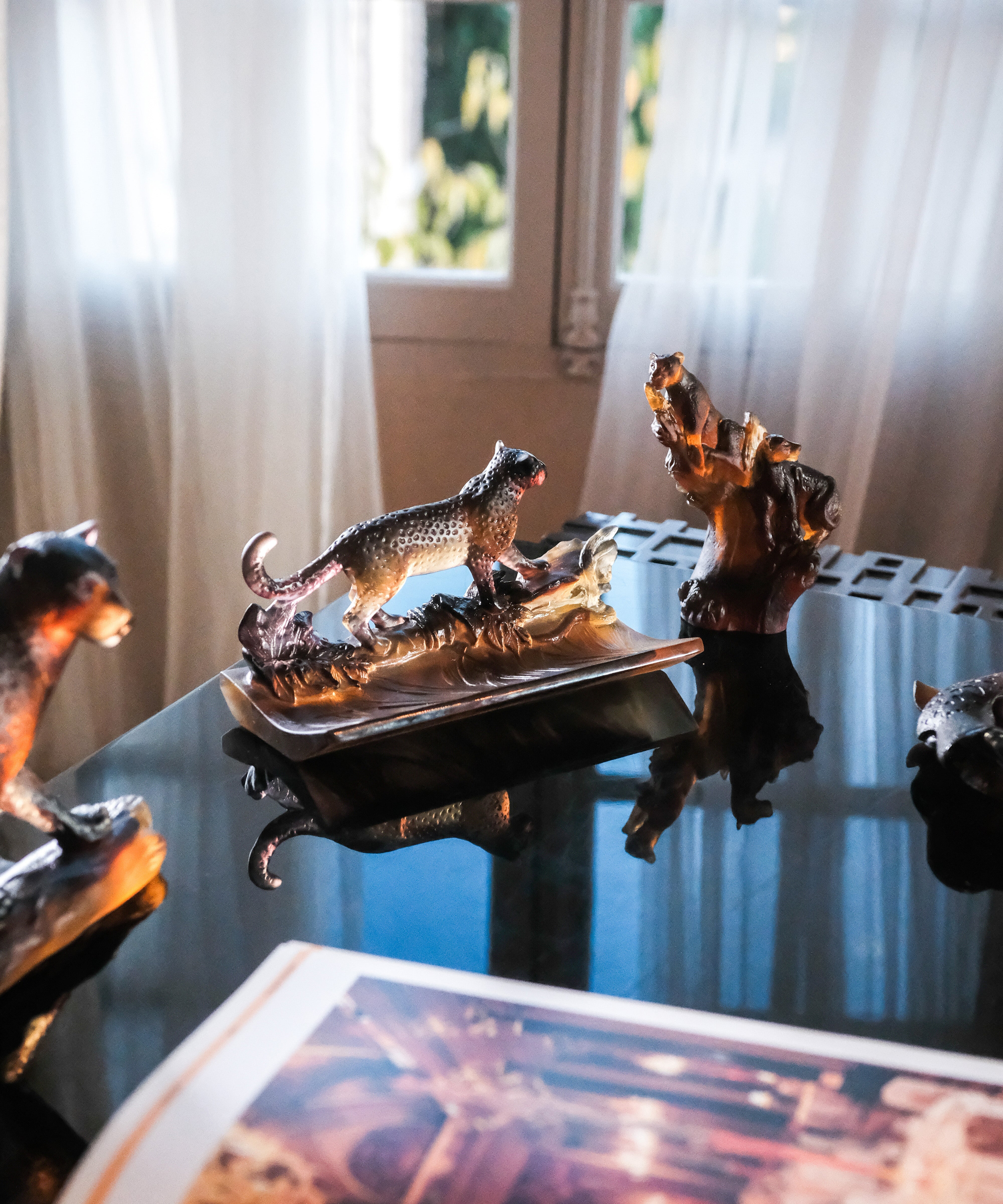 Léopard Porte crayon