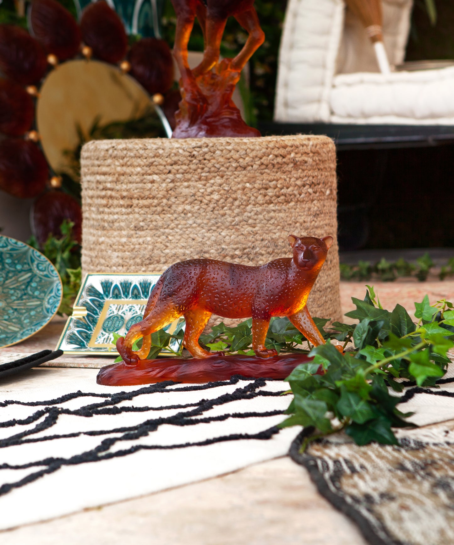 Léopard Tropical Leopard sculpture 500ex