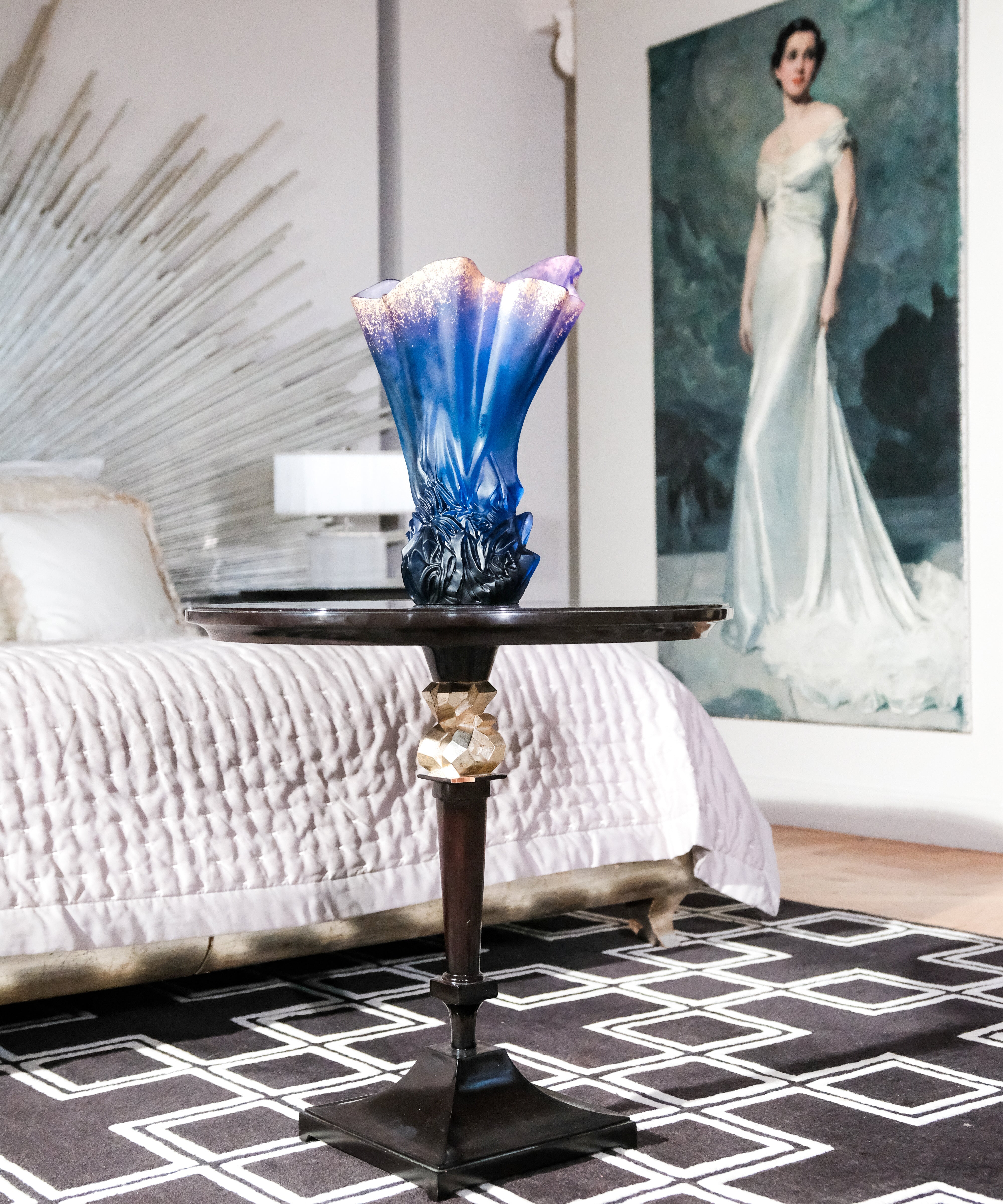 Collection Croisière Vase grand modèle Bleu nuit 99ex