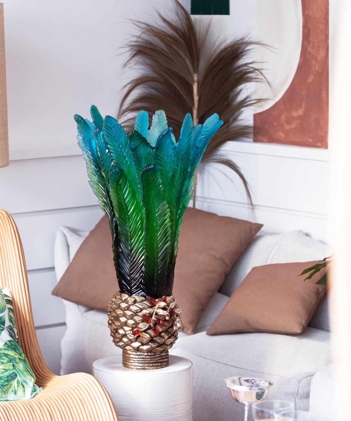 Palm Beach Prestige vase by Emilio Robba 99ex