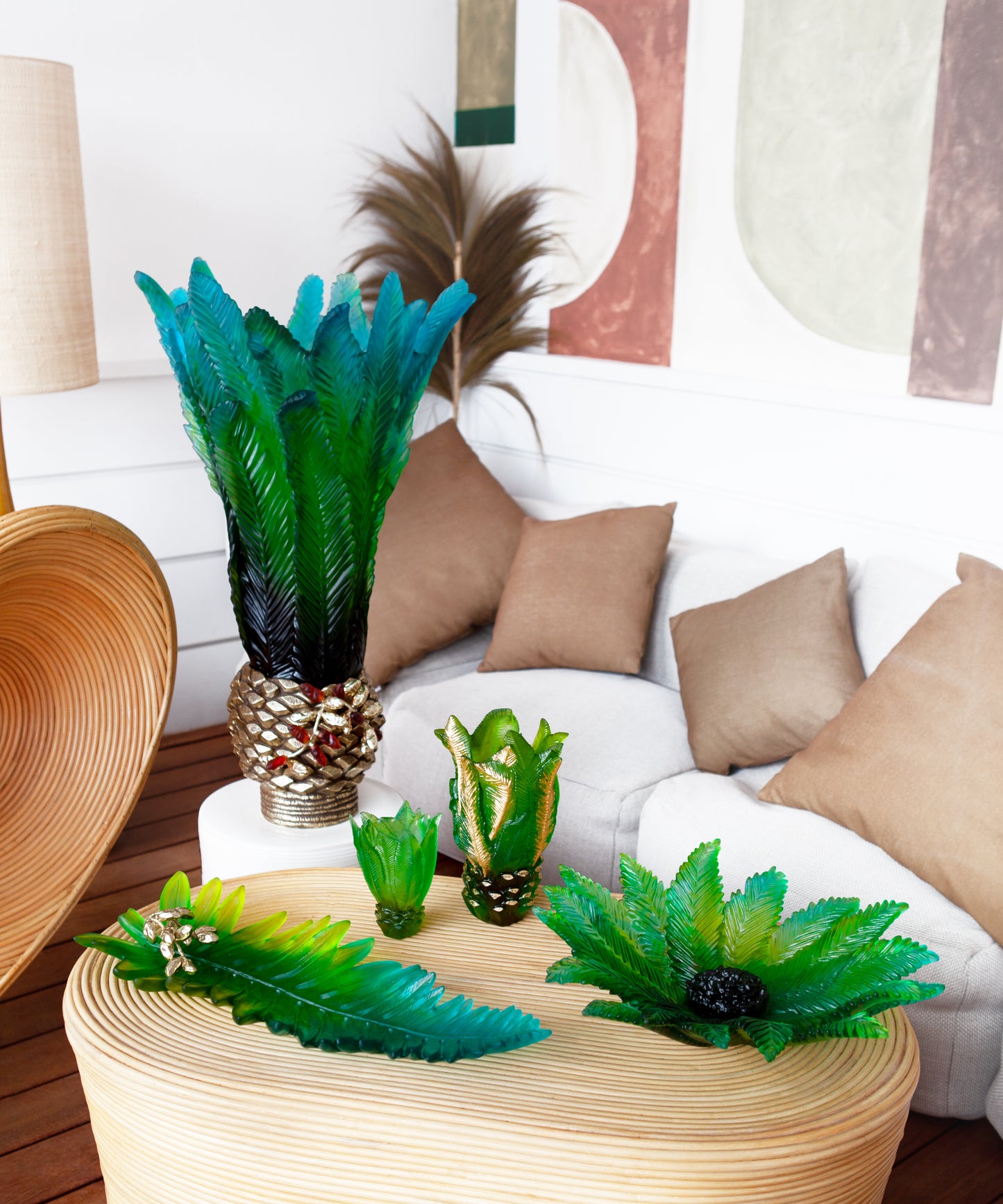 Palm Beach Prestige vase by Emilio Robba 99ex