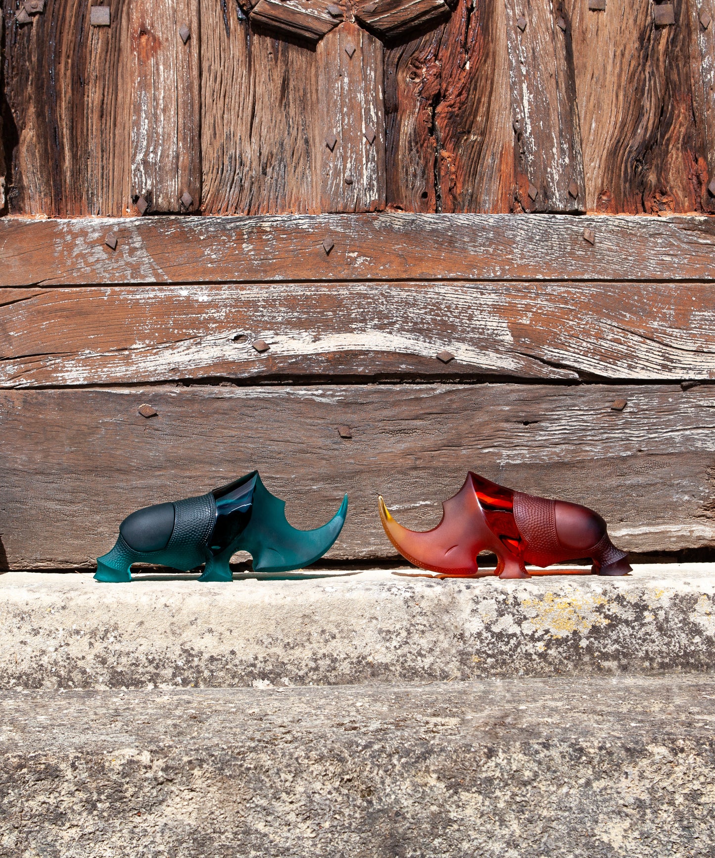 Ongava Rhinoceros Amber by Gé Pellini 125ex