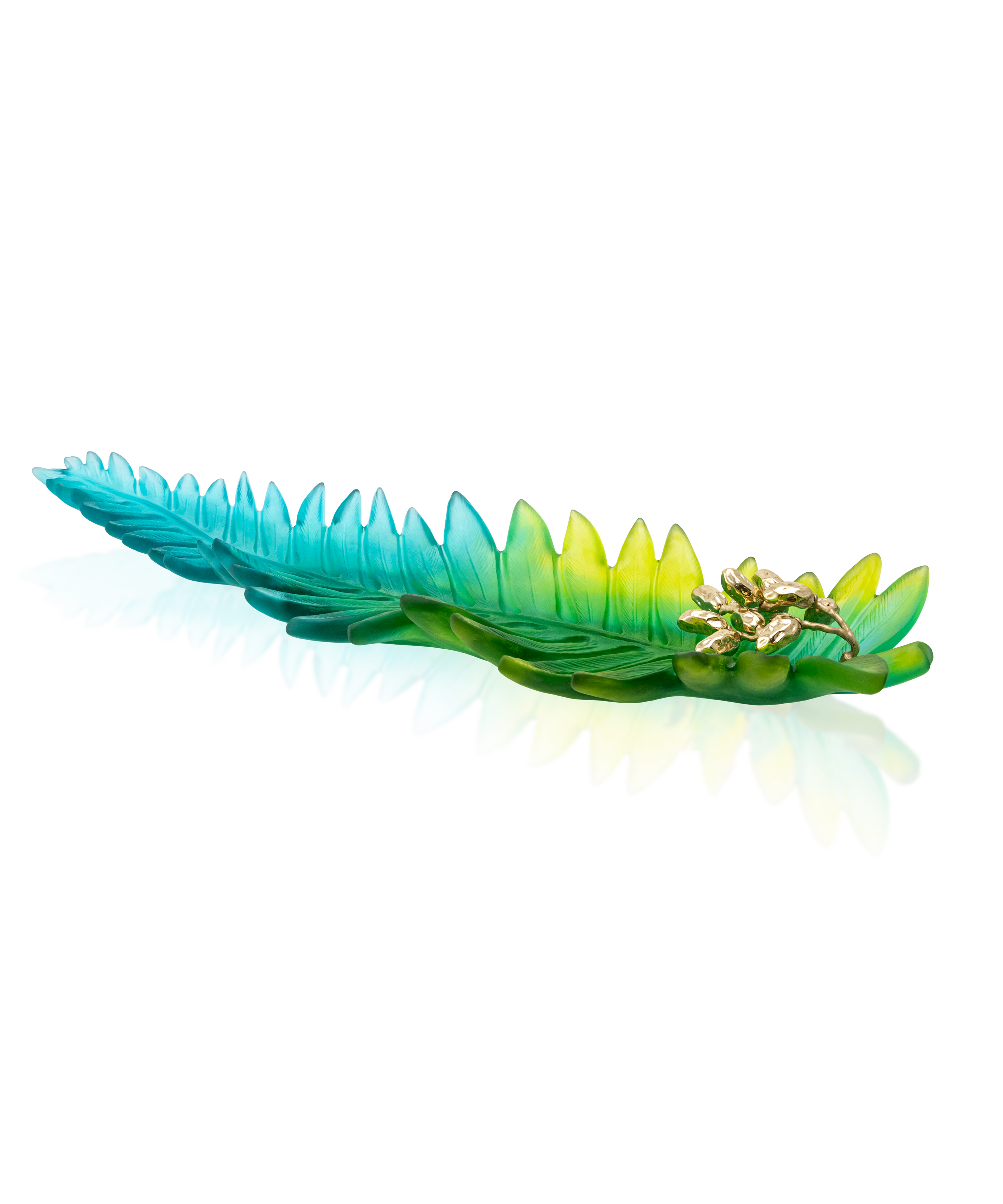 Palm Beach Coupe feuille grand modèle de Emilio Robba 225ex