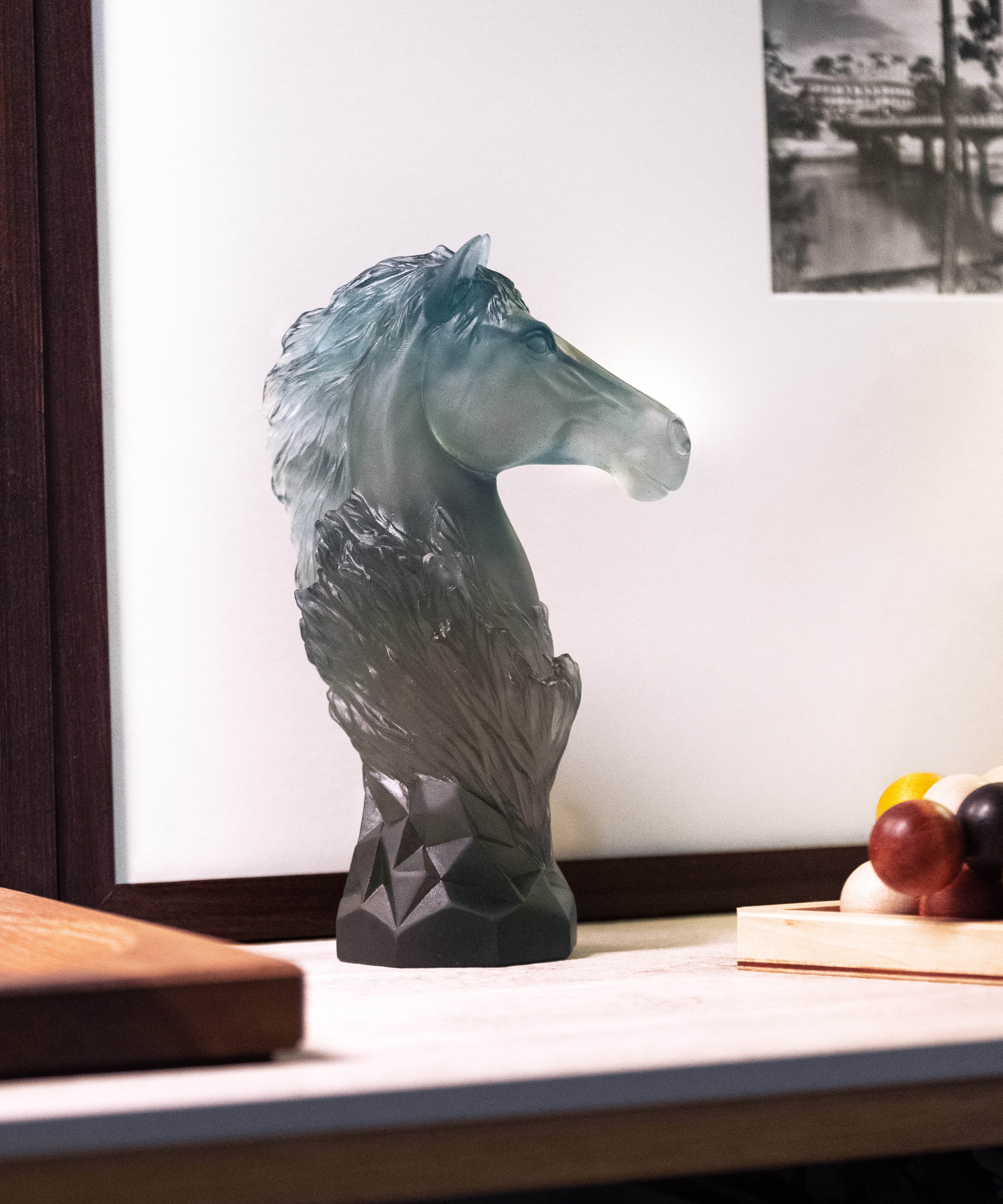 Cavalcade Cavalier d'échec Bleu-gris 250ex