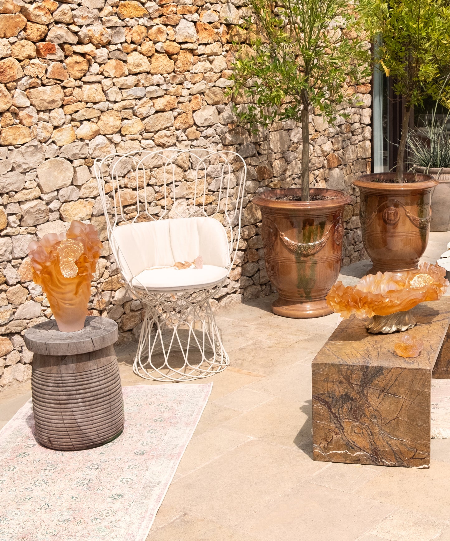 Rose Royale Vase grand modèle 125ex