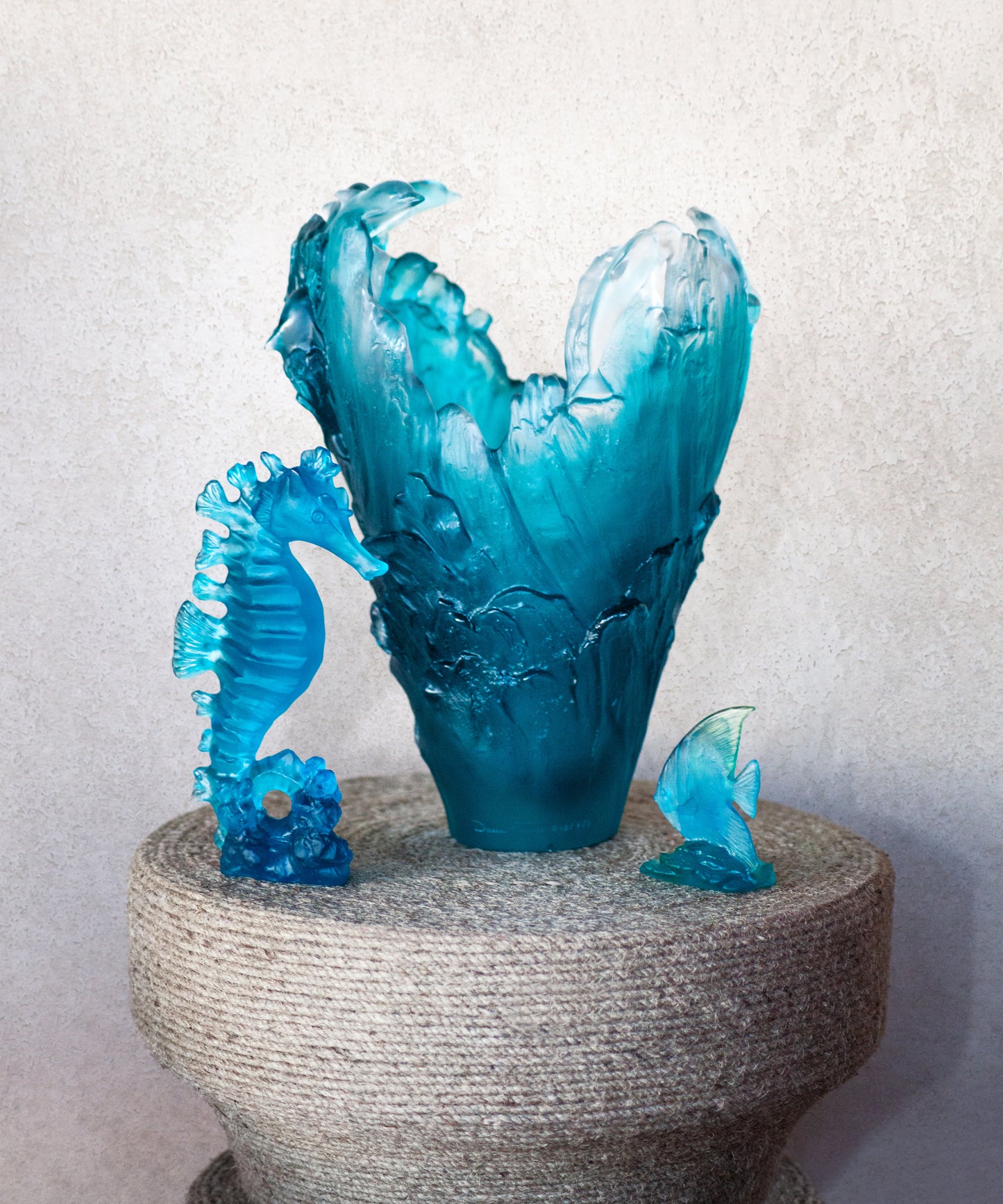 Maya Hippocampe petit modèle Bleu