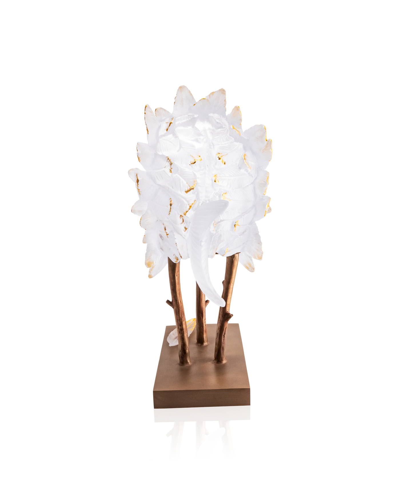 Punky Fish Blanc et or de Patrick Rougereau 25ex