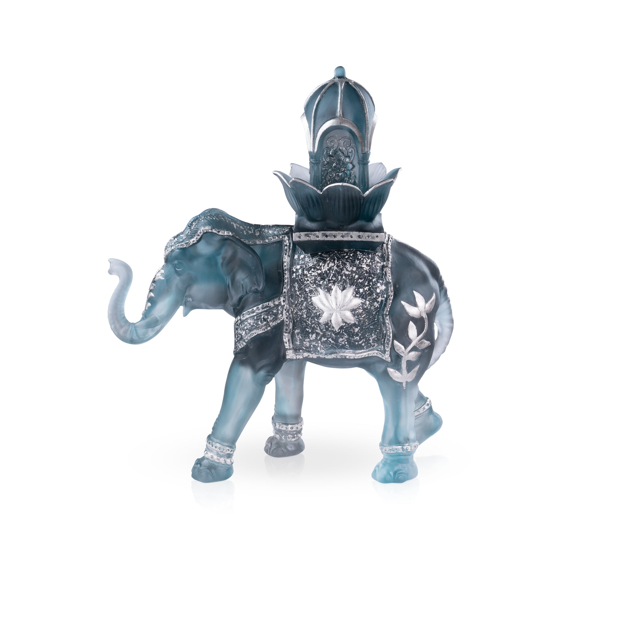 Arum Vase grand modèle Bleu nuit