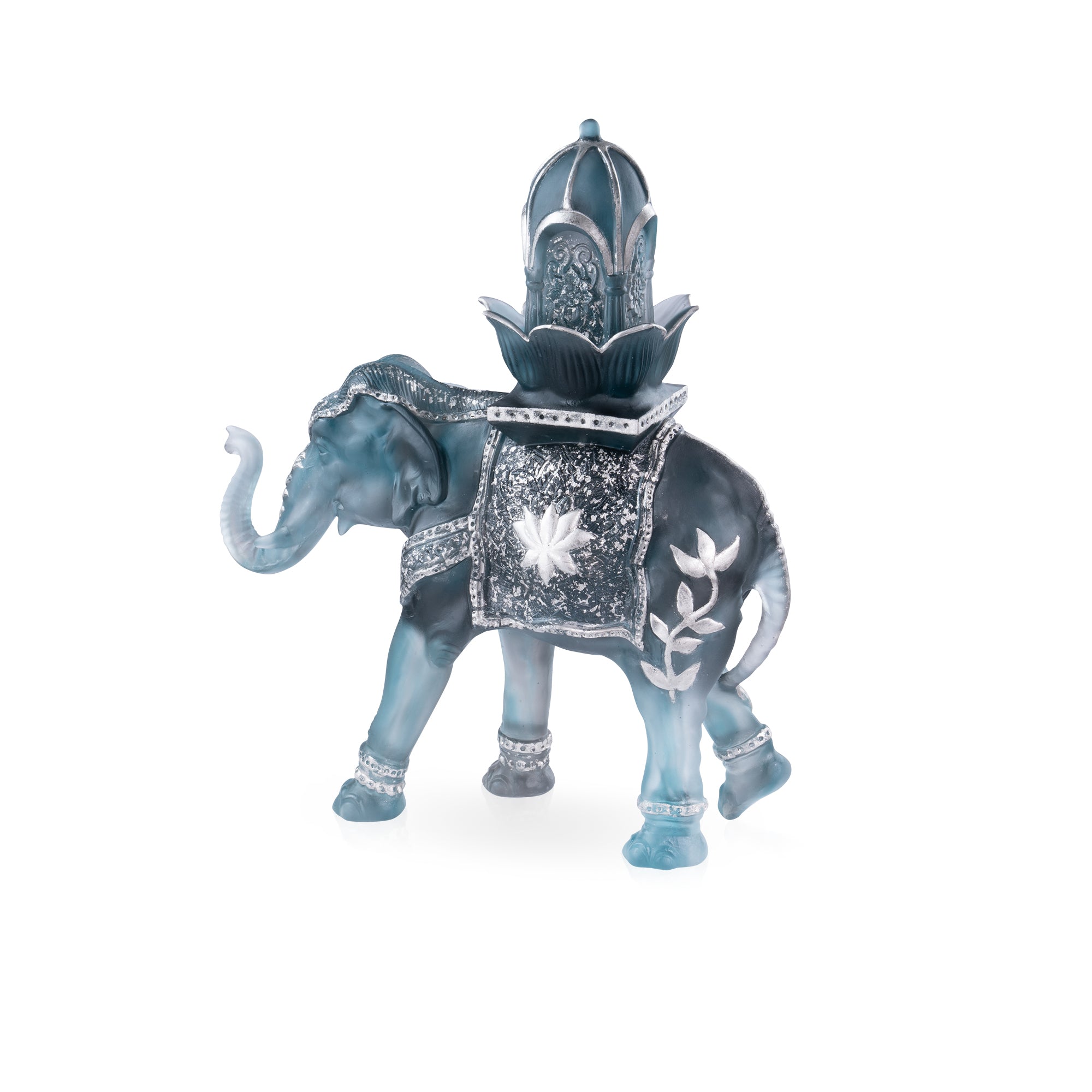 Arum Vase grand modèle Bleu nuit