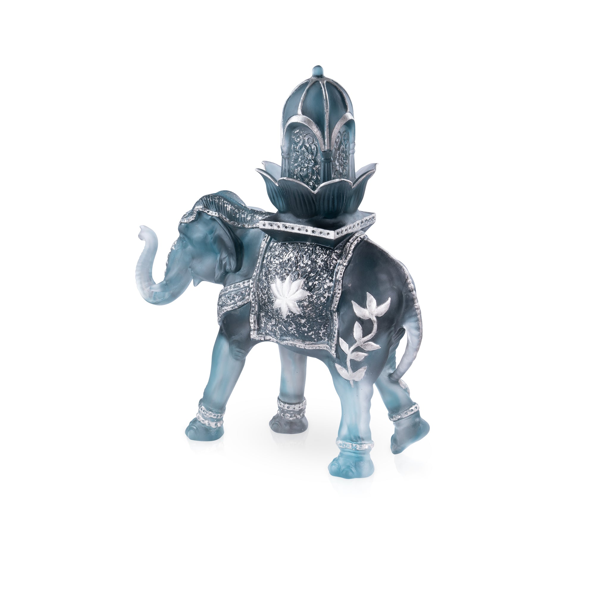 Arum Vase grand modèle Bleu nuit