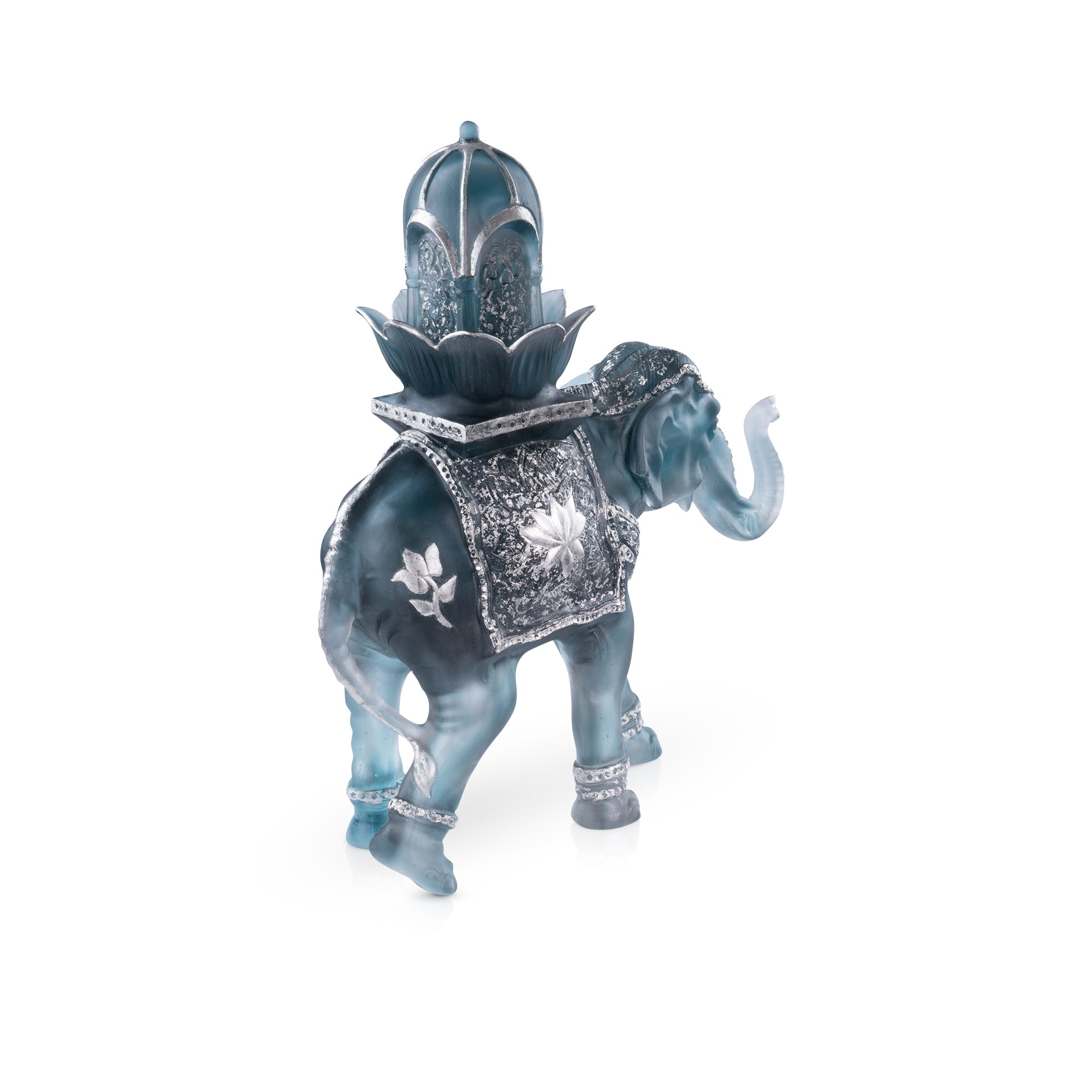 Arum Vase grand modèle Bleu nuit