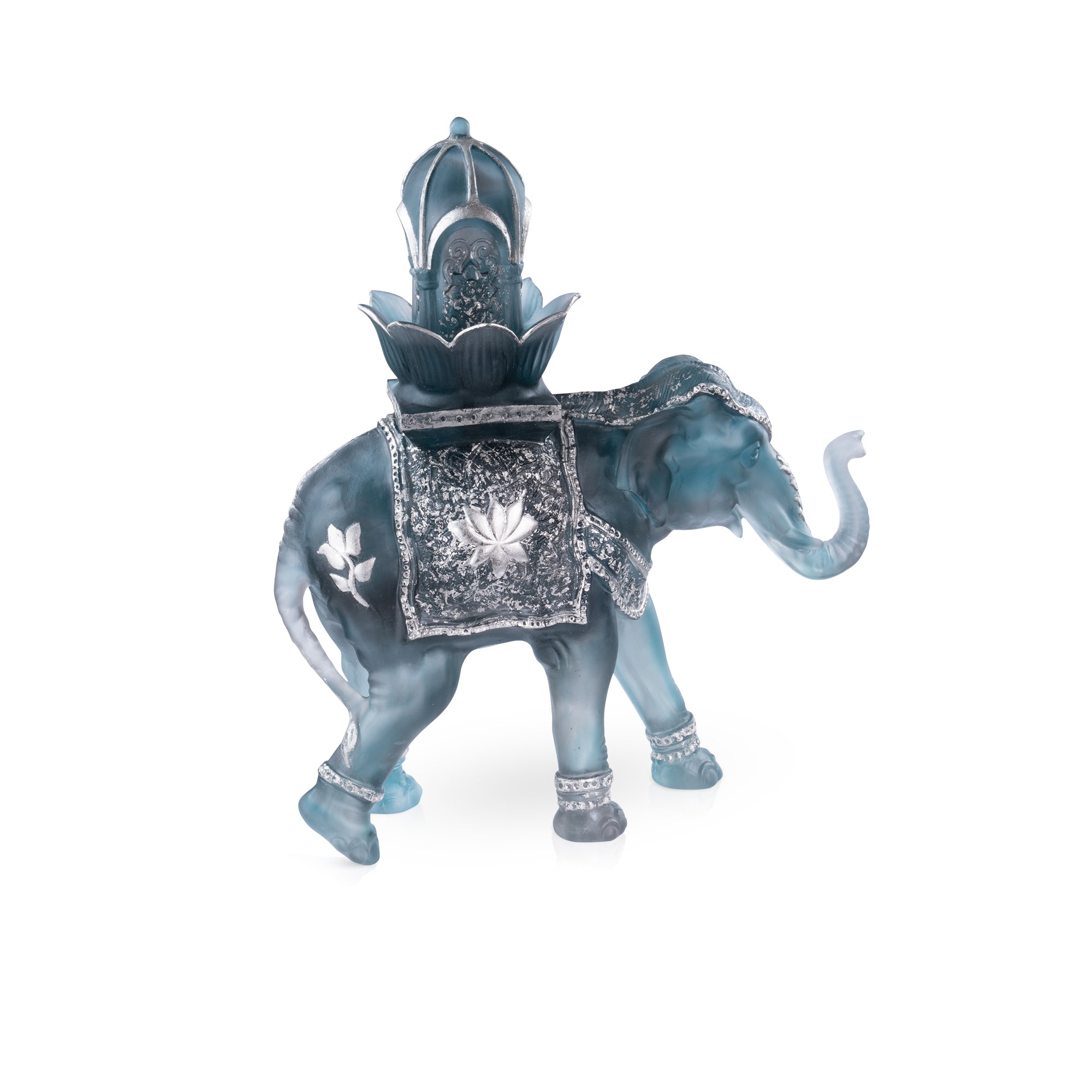 Arum Vase grand modèle Bleu nuit