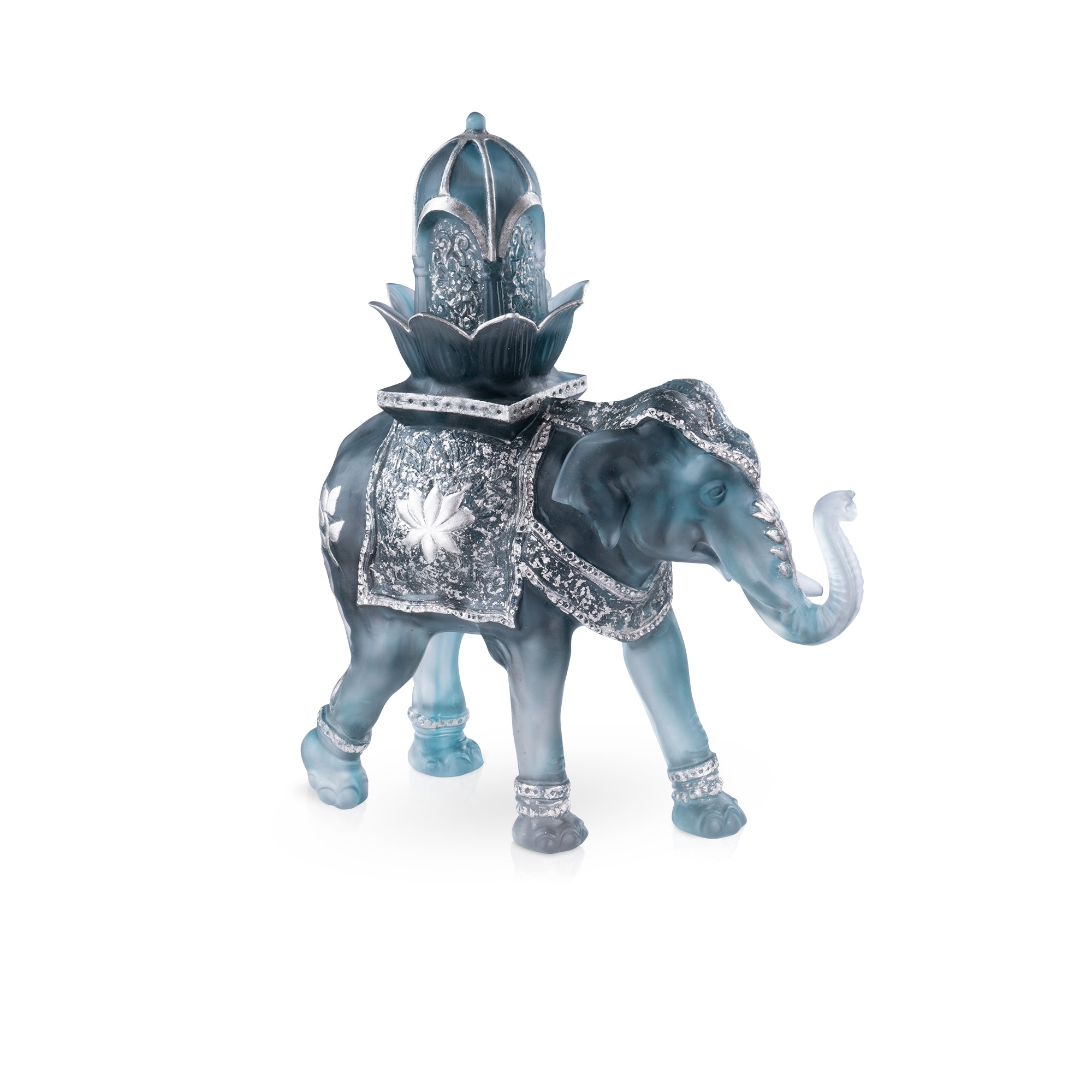 Arum Vase grand modèle Bleu nuit