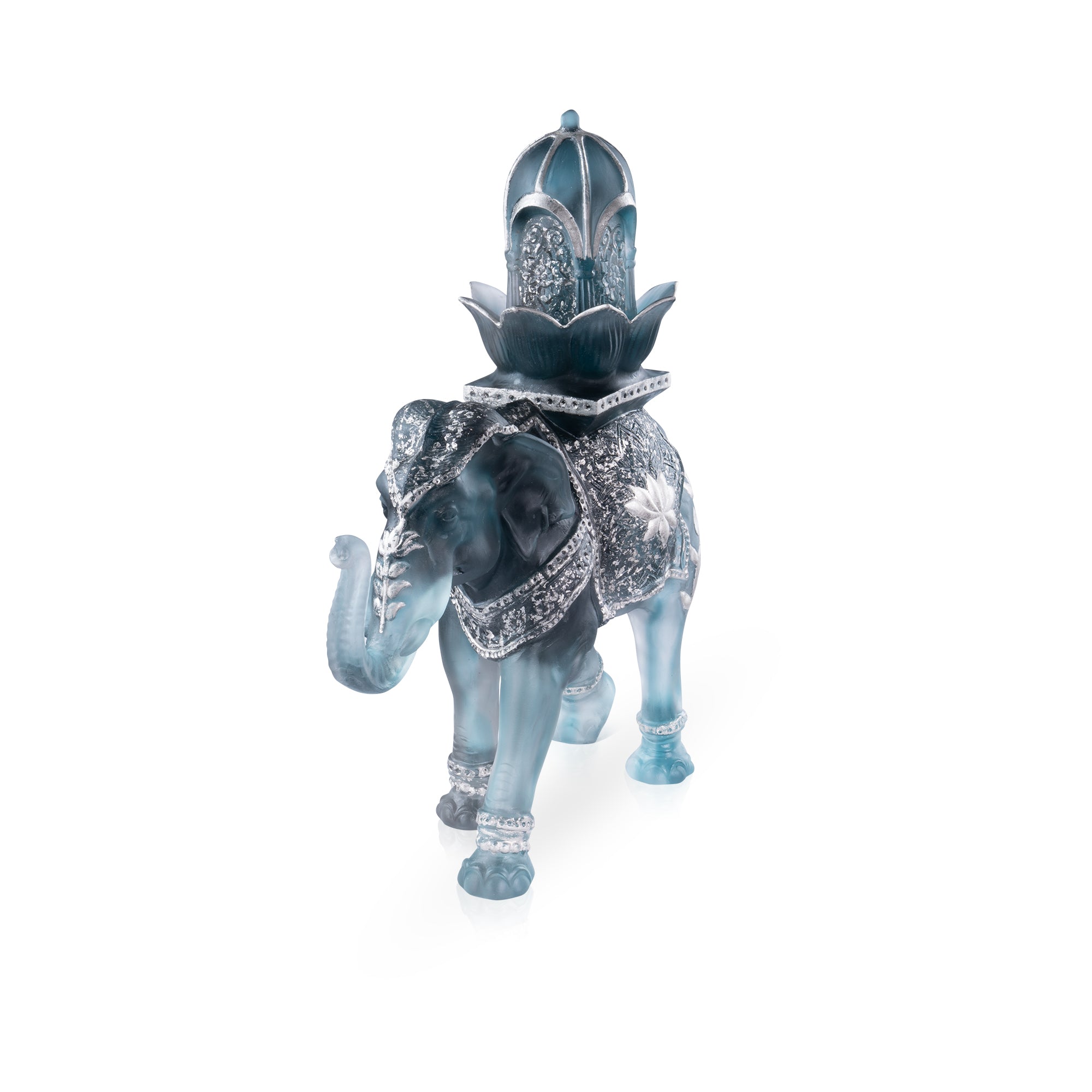 Arum Vase grand modèle Bleu nuit