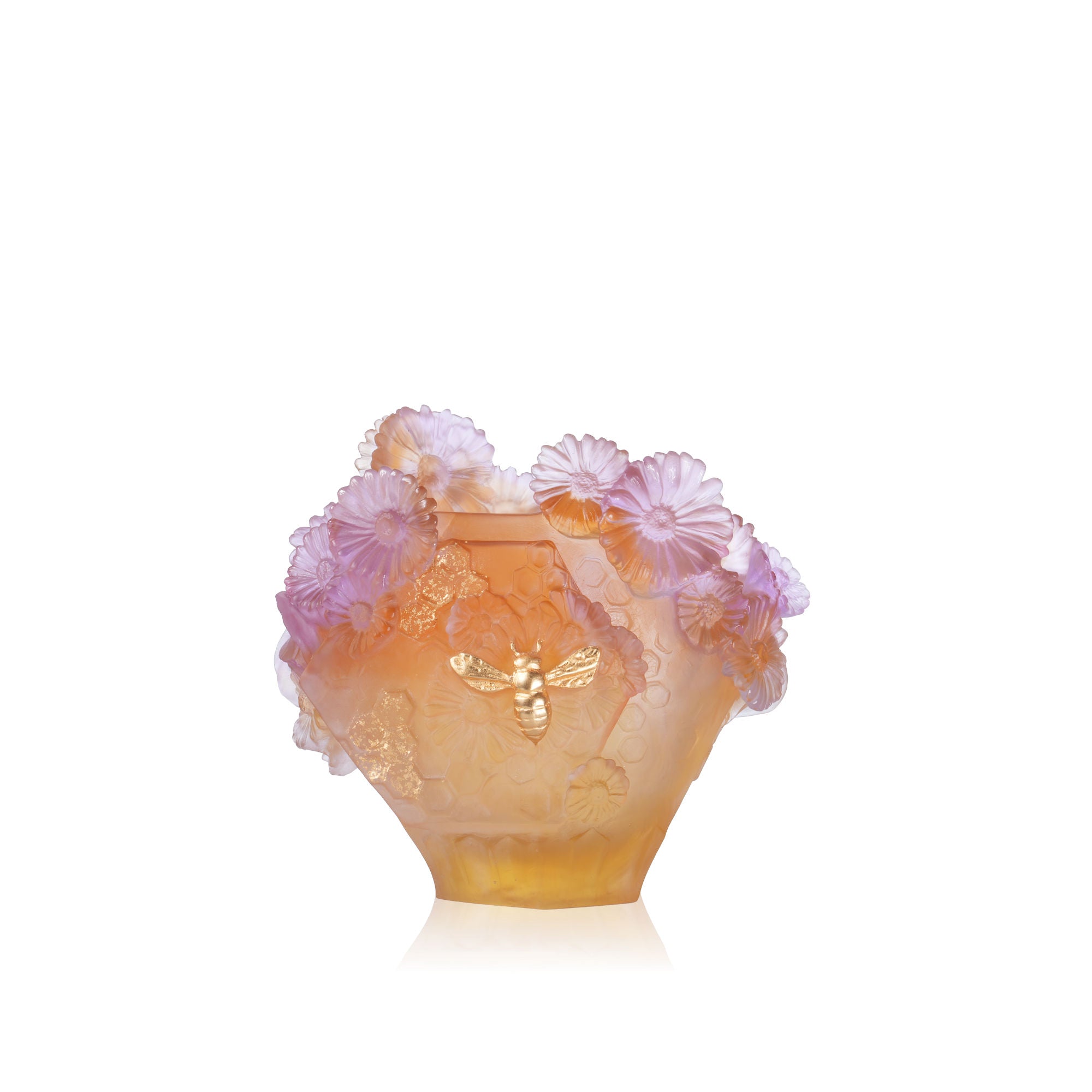 Or d'Abeille Vase moyen modèle 175ex – Édition limitée en feuille d'or