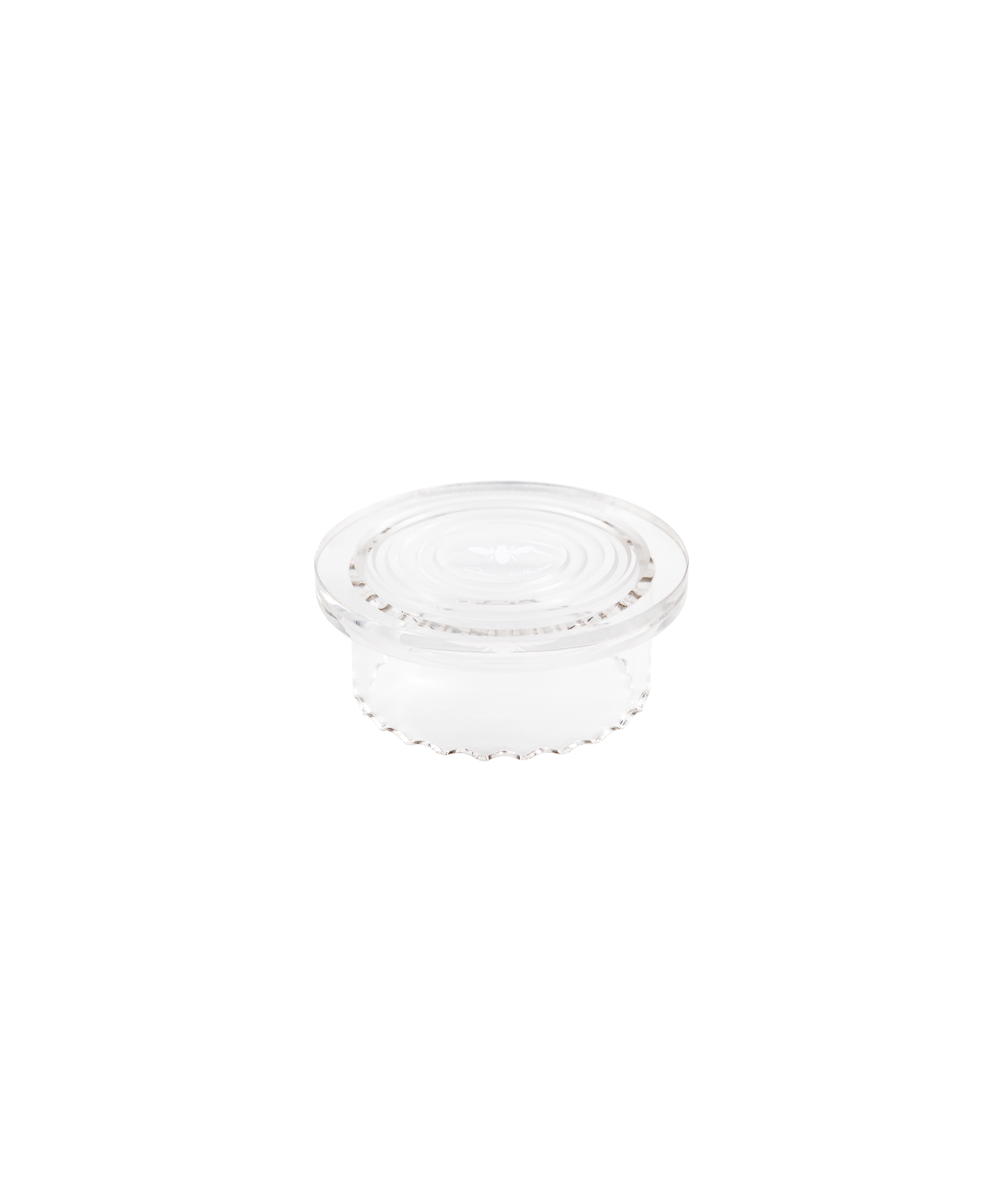Or d'Abeille Fleur de présentation petit modèle blanche