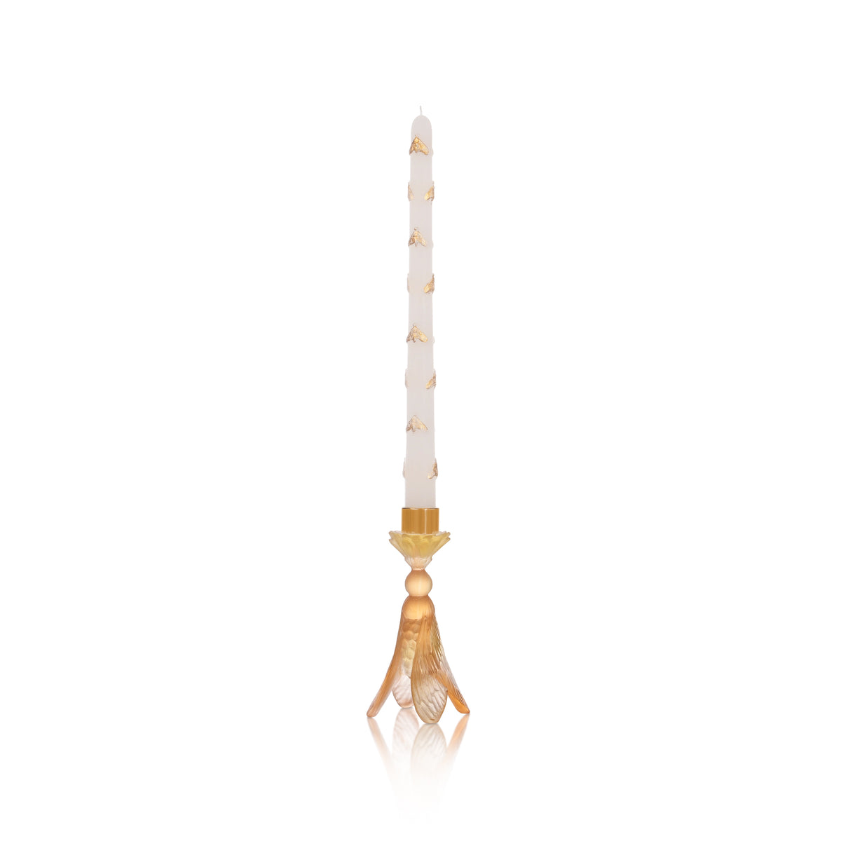 Or d'Abeille Candle holder and taper candle